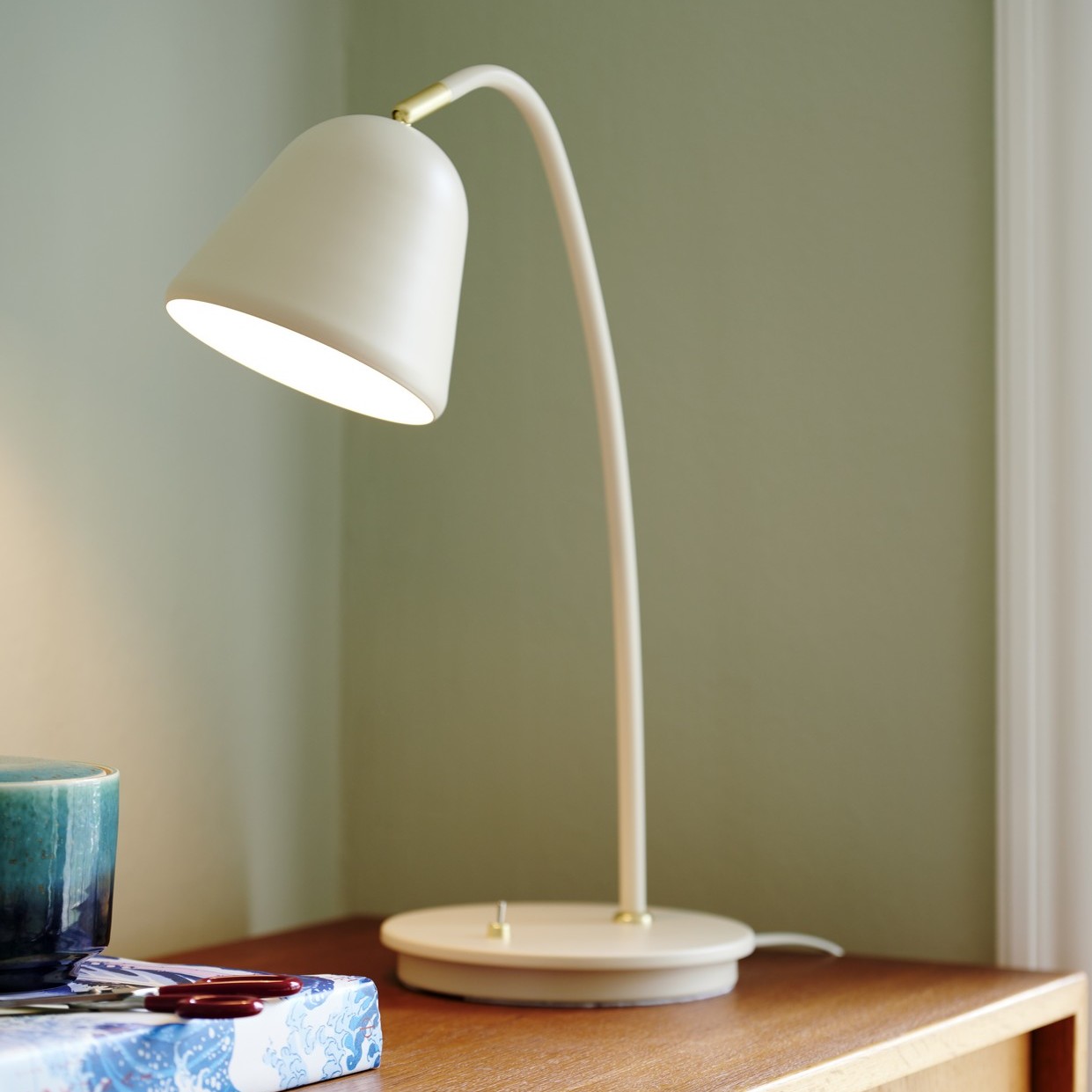 Nordlux Fleur - lampe à poser - ,4 x - beige