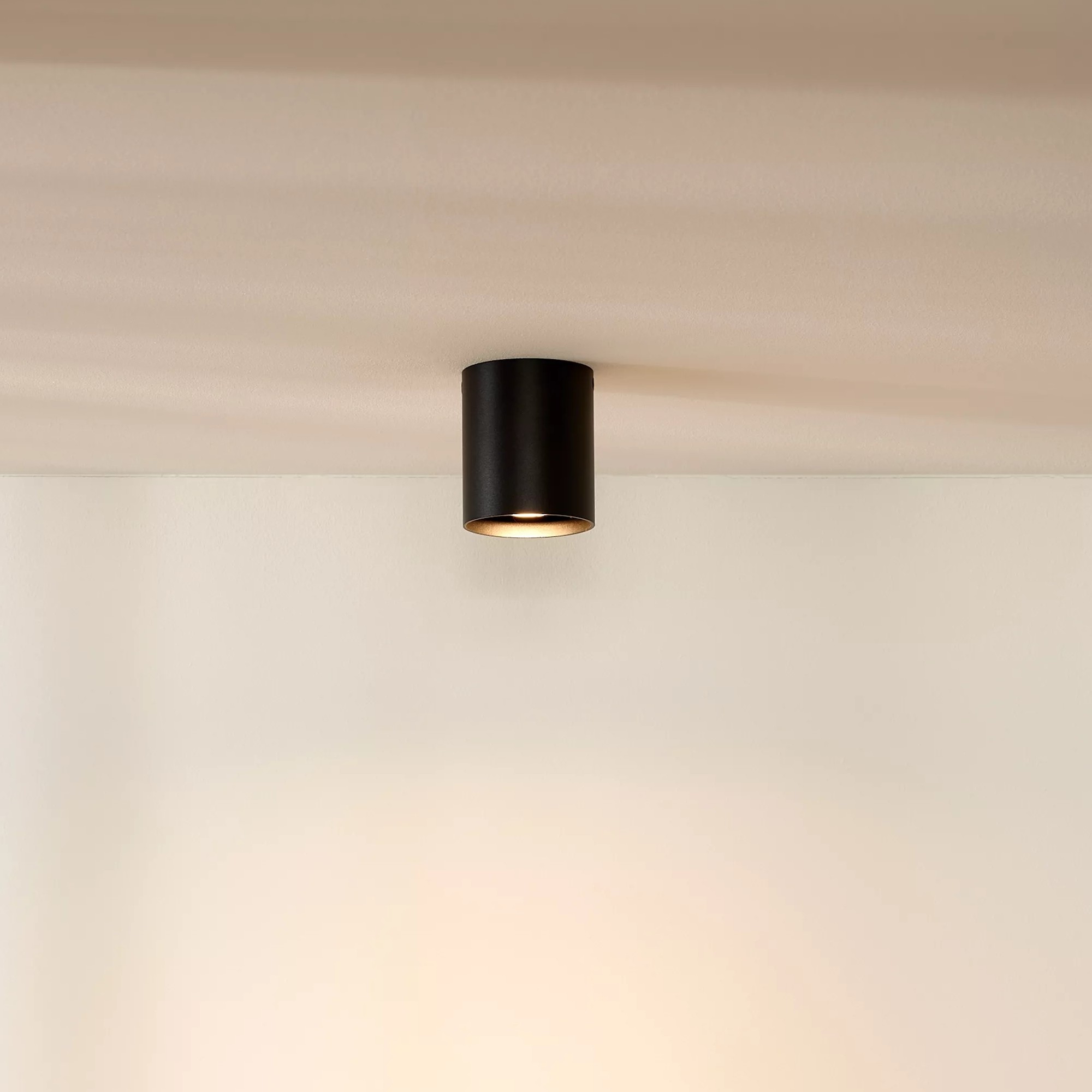 Lucide Bodi round - spot en saillie - Ø ,5 cm - noir