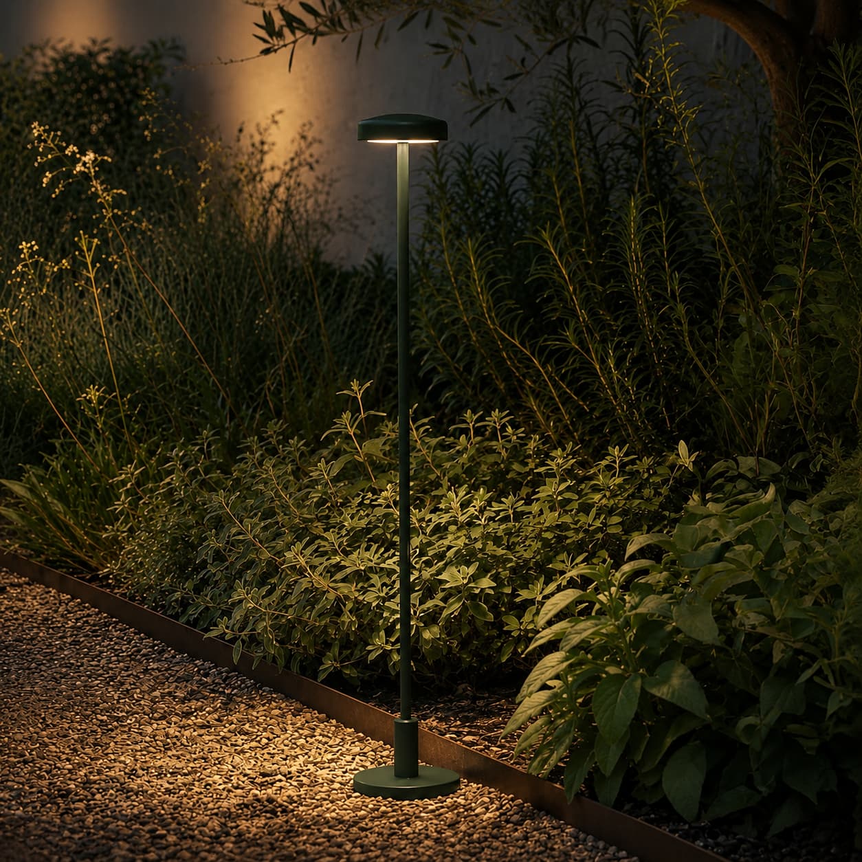 VK Lighting Jade - lampe de jardin - Ø ,4 cm - 1W LED inclus - IP65 - vert — vue 4