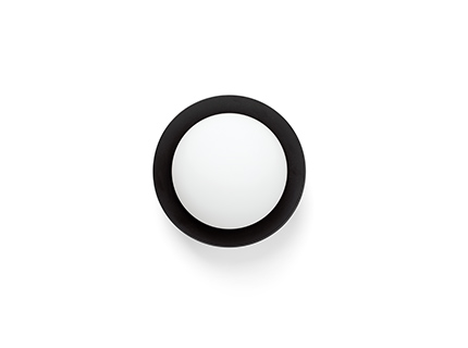Faro May - plafonnier - Ø cm - 4W LED inclus - IP44 - noir