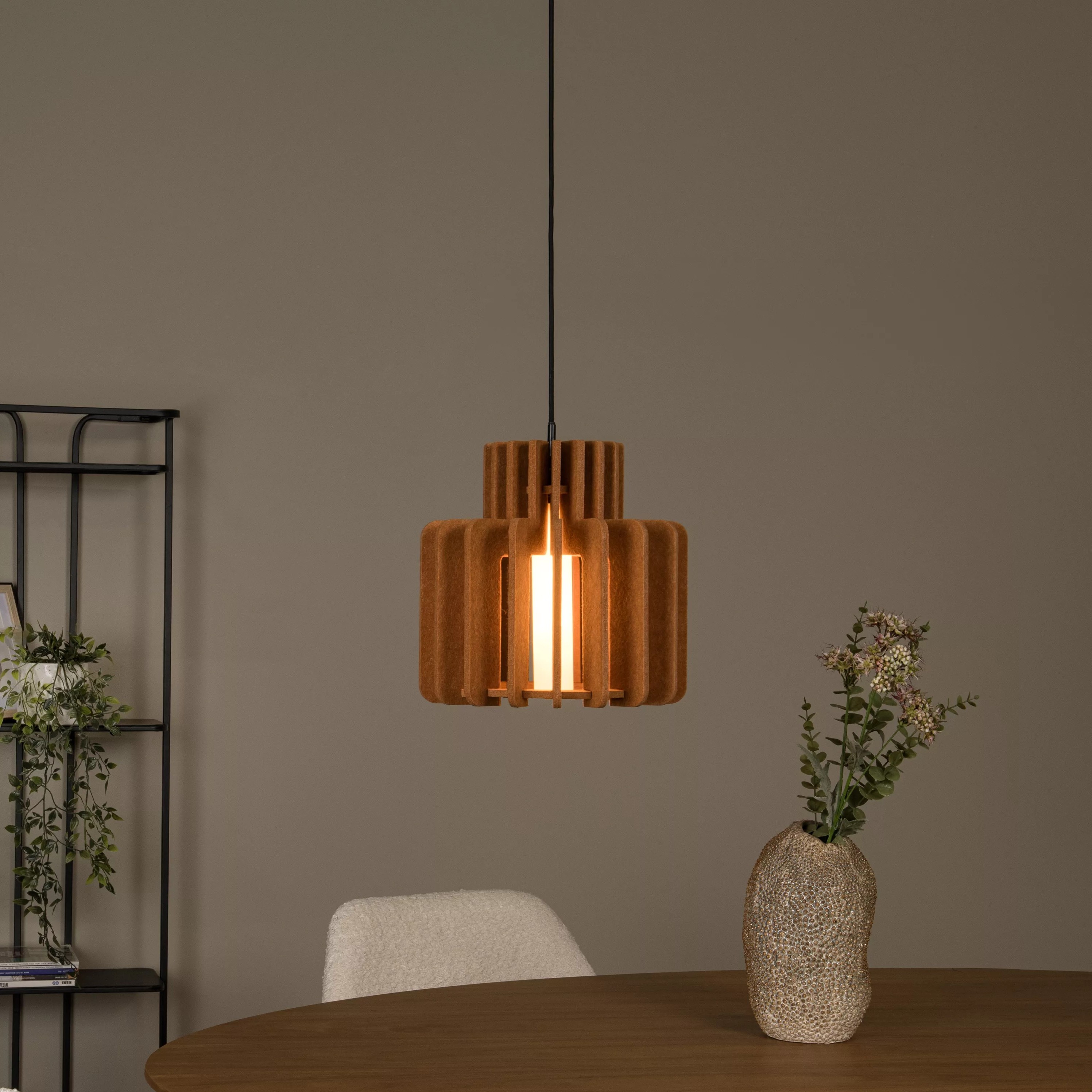 Lucide Rollo - lampe suspendue - Ø cm - terre cuite — vue 3