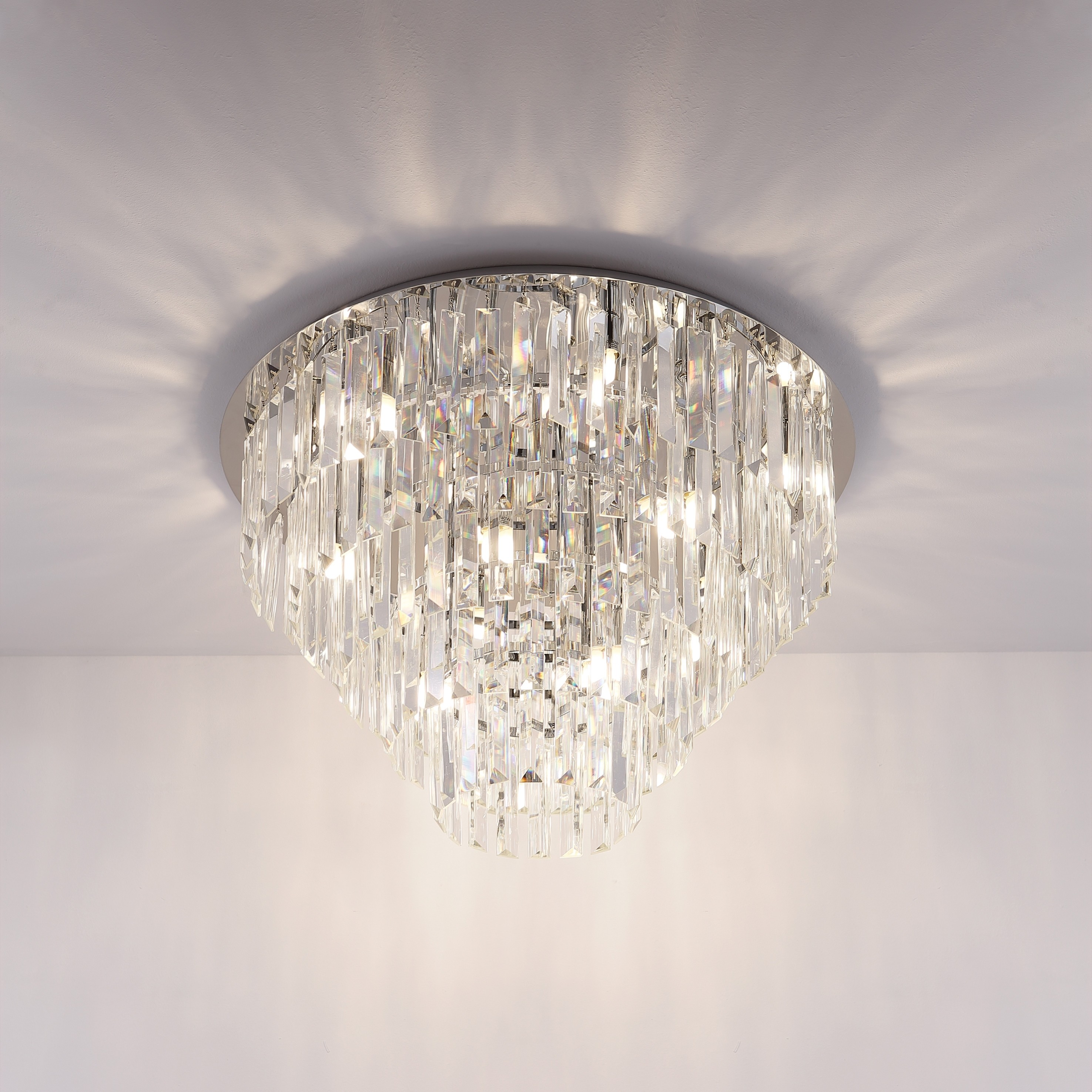 Maxlight Monaco - plafonnier -Ø cm - chrome