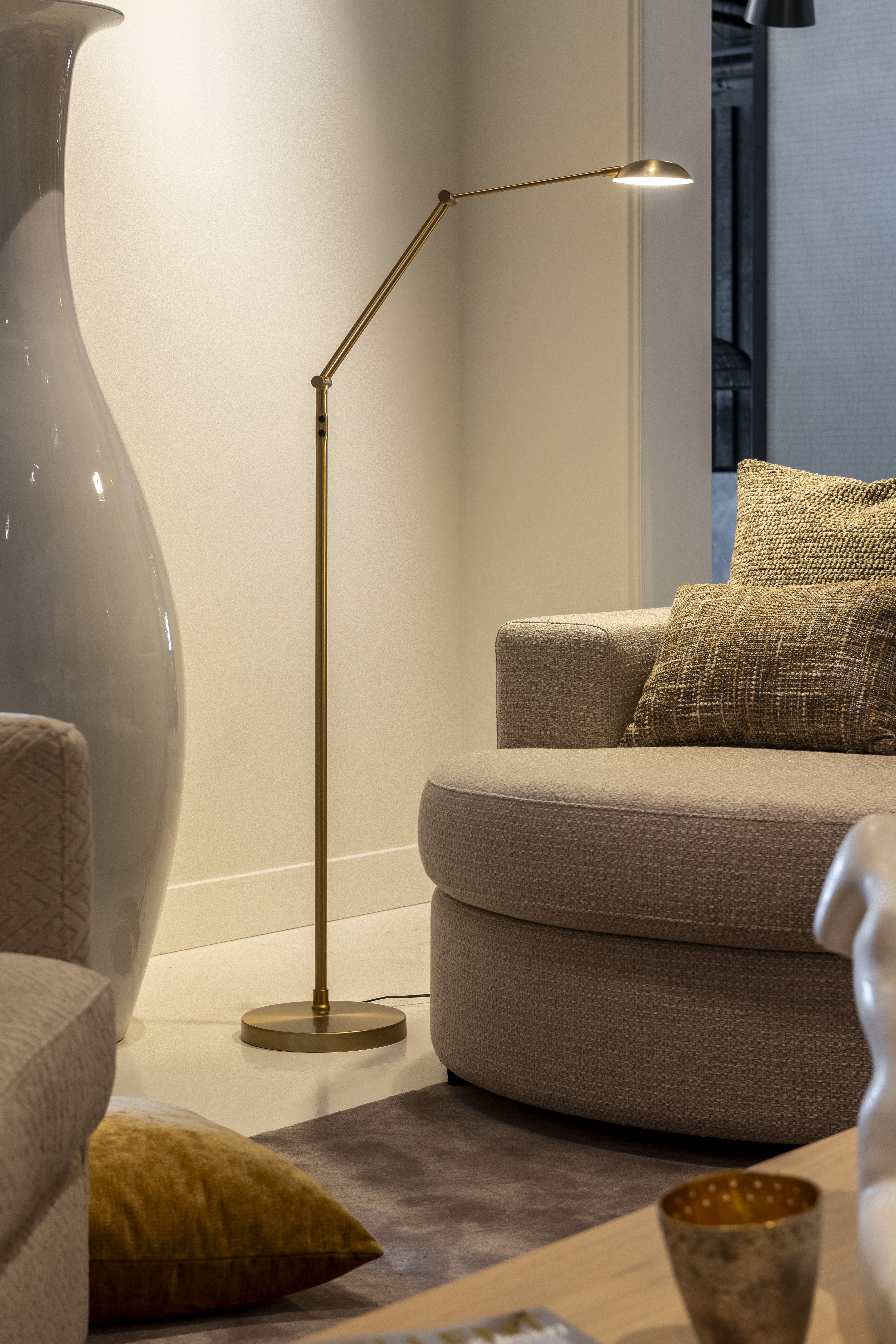 Artdelight Palermo - lampadaire - Ø cm - 10W dim to warm led inclus - bronze