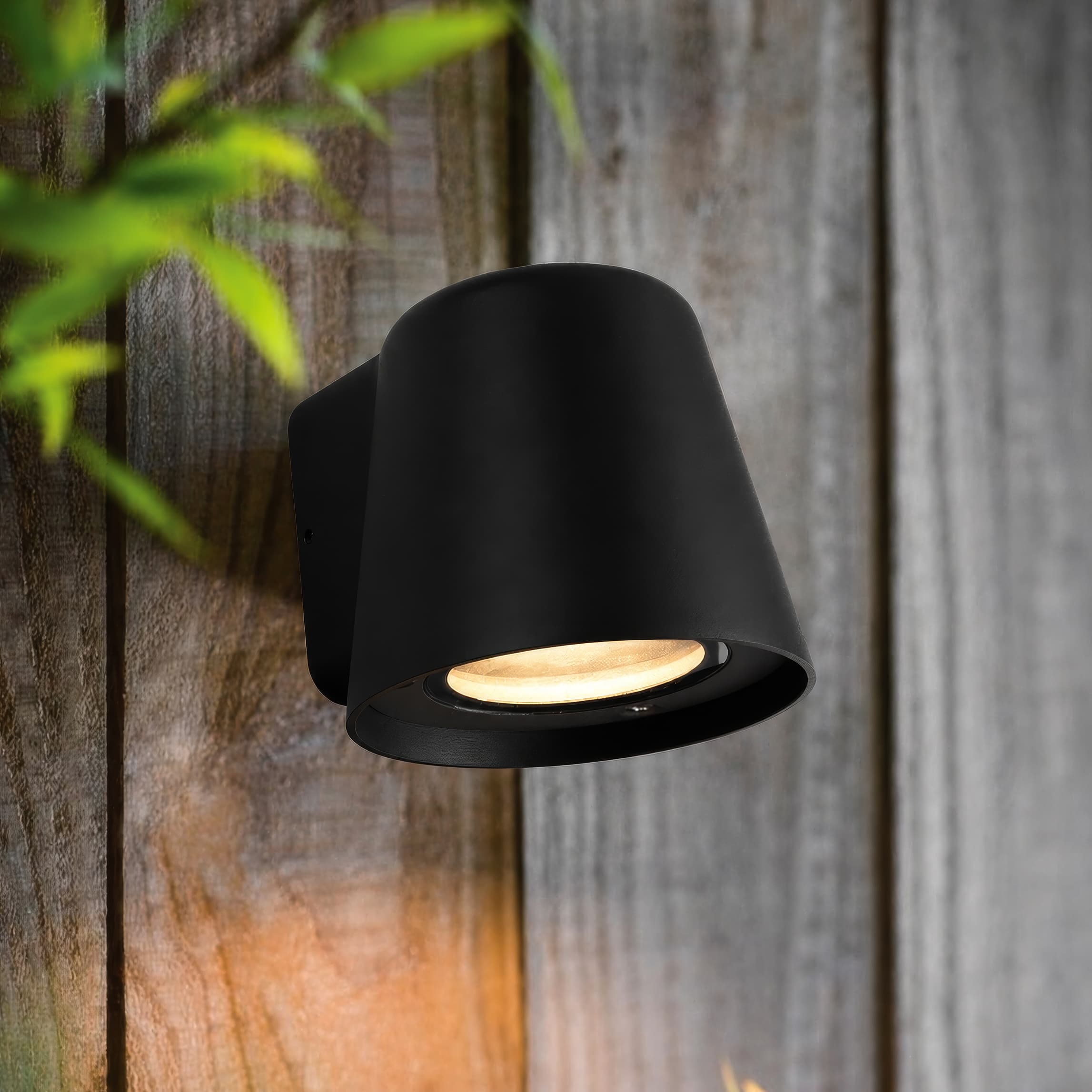 VK Lighting Teichos - applique d'extérieur - x 9 cm - IP54 - noir