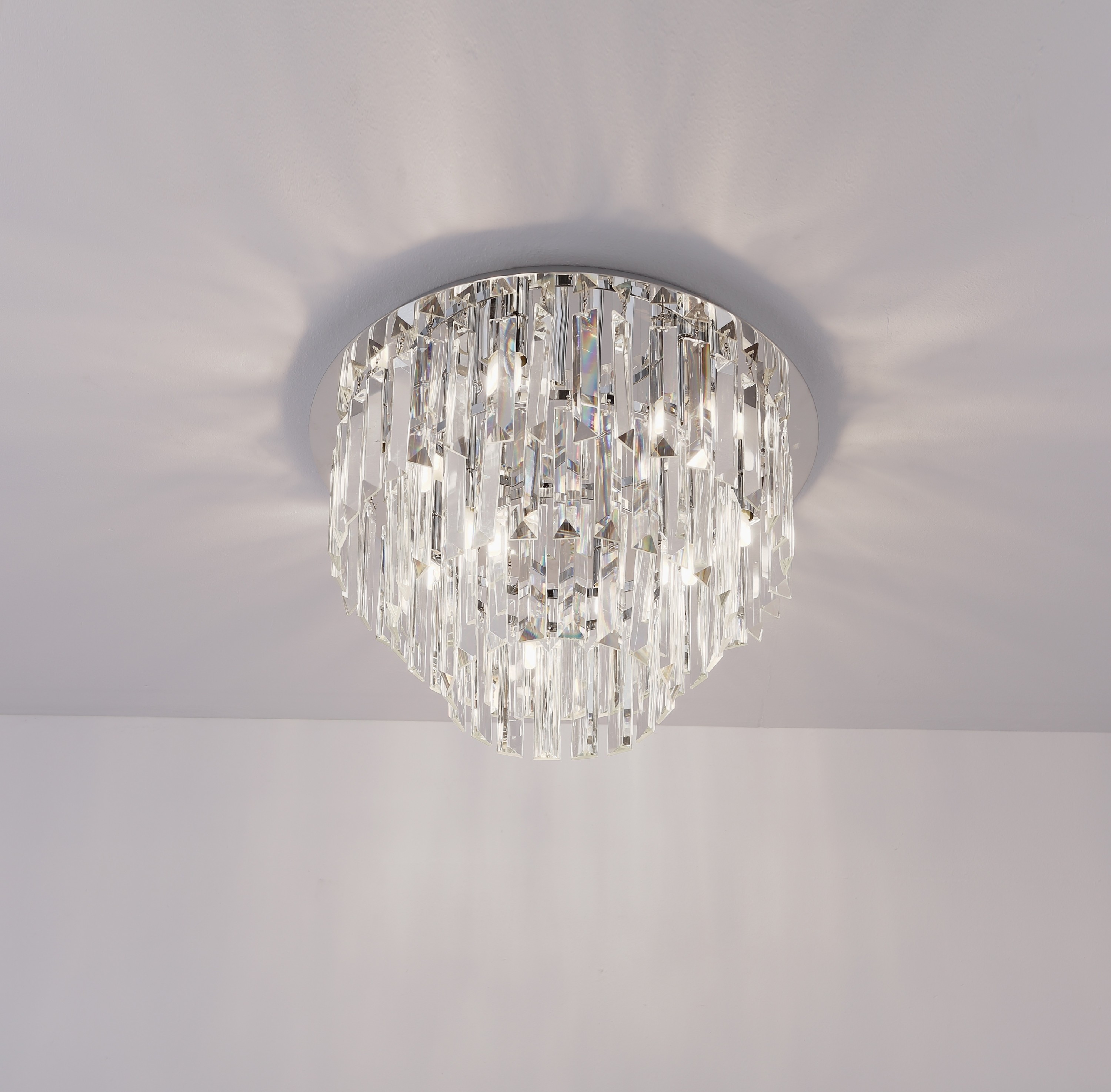 Maxlight Monaco - plafonnier -Ø cm - chrome