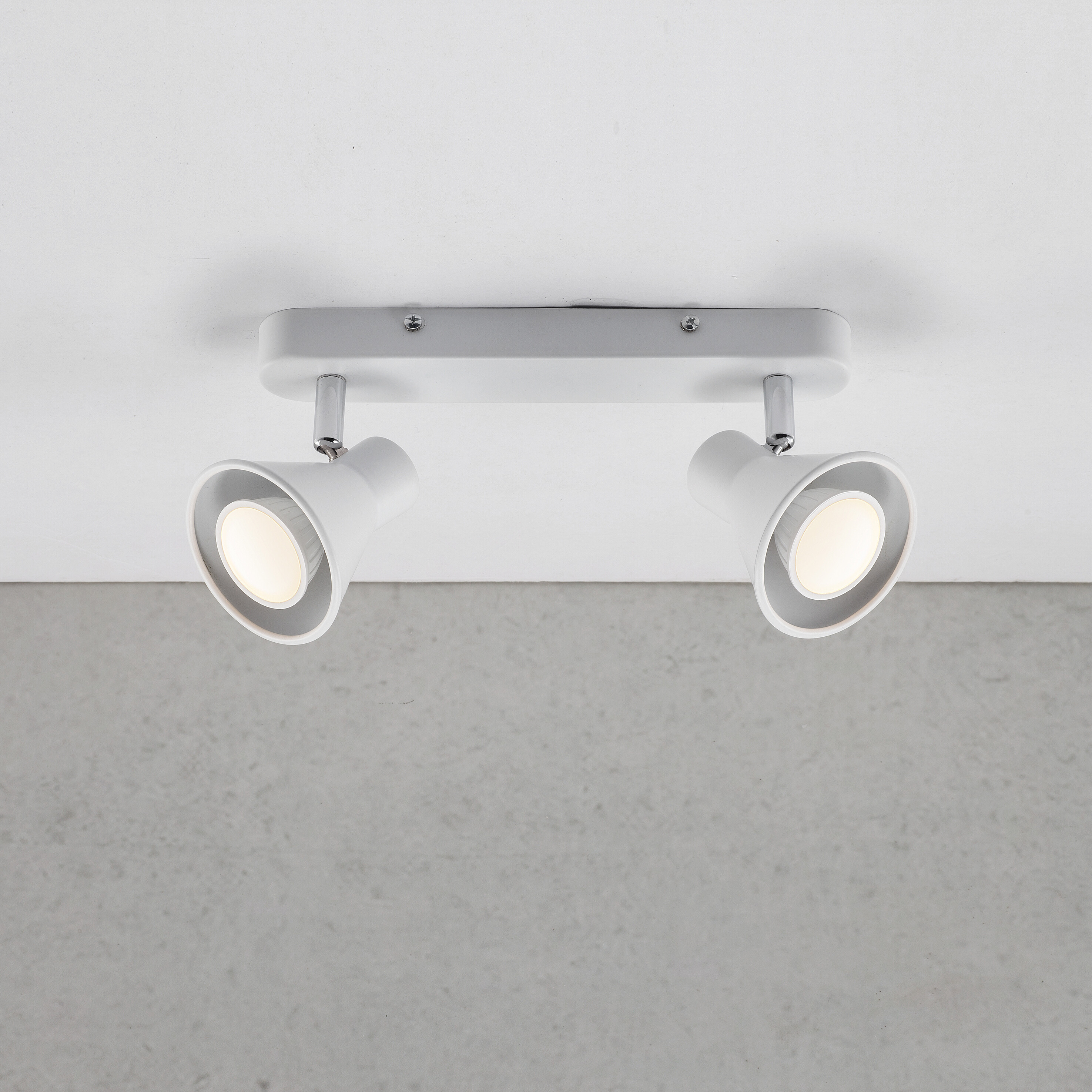 Nordlux Oak 9 - spot en saillie 2L - 28,5 x 8,6 cm - blanc