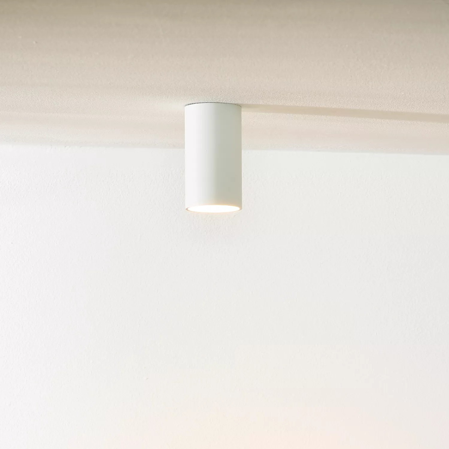 Lucide Delto Round - spot en saillie - Ø 5,5 x - 5W LED dimmable inclus - dim to warm - white