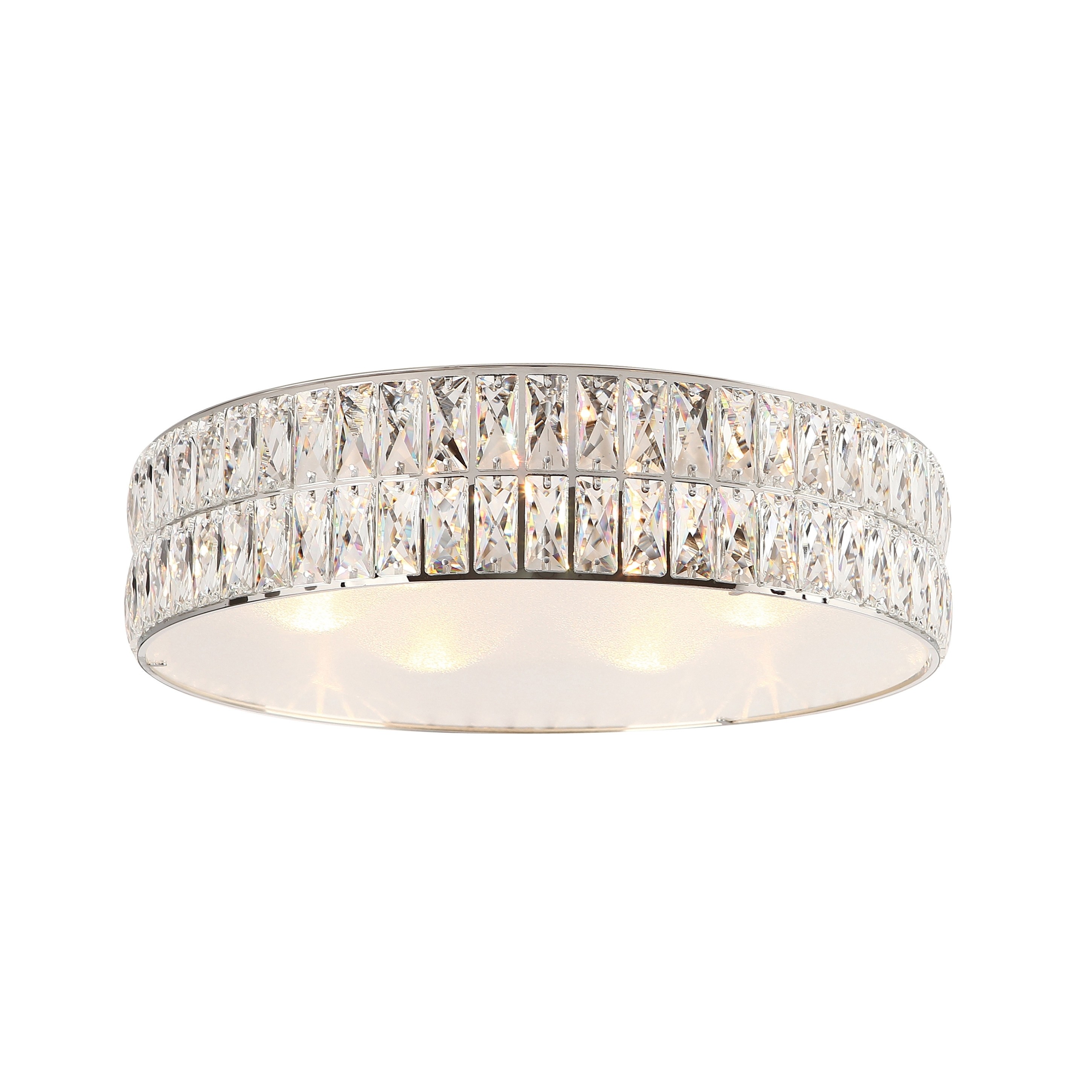 Maxlight Diamante - plafonnier - Ø cm - chrome