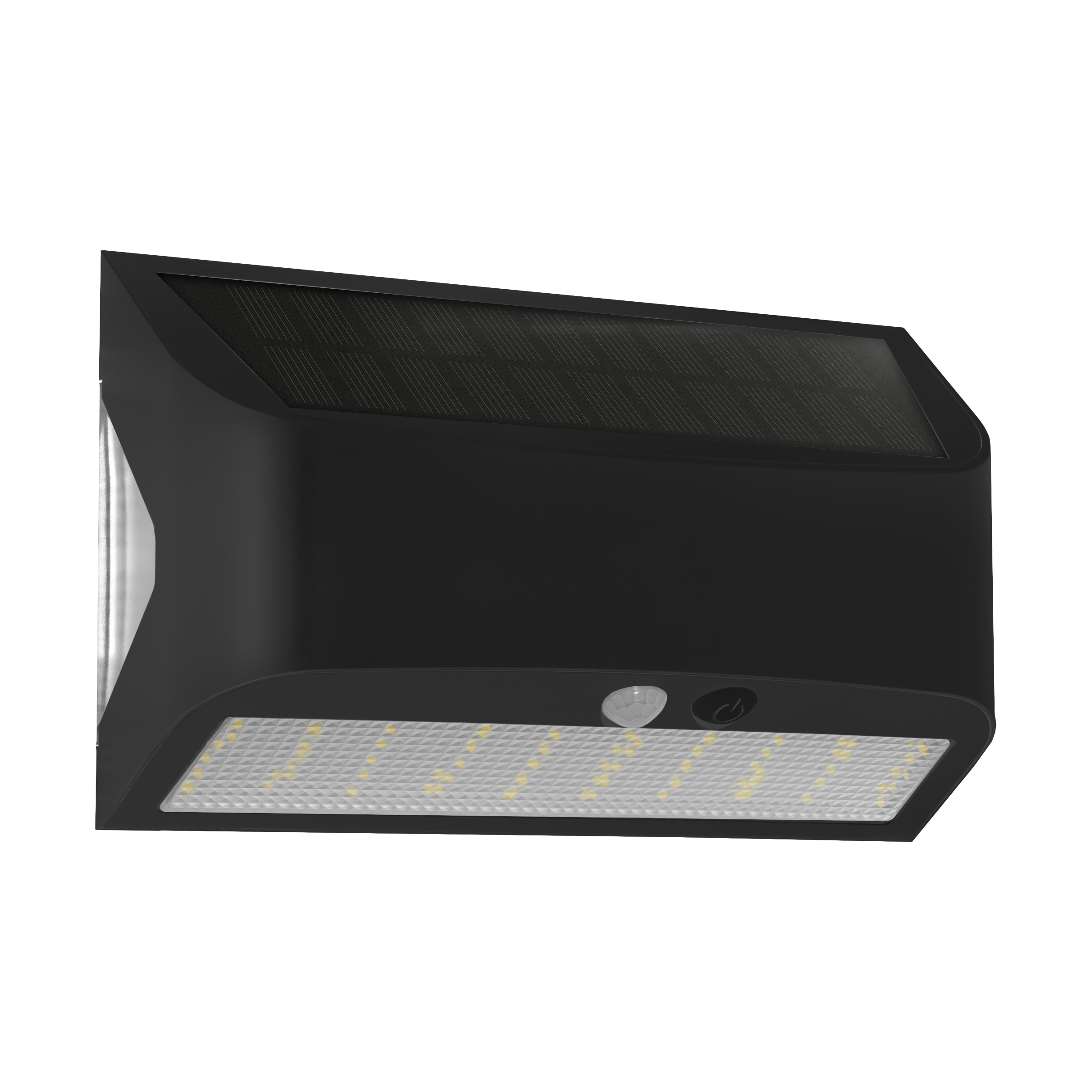 Century Italia Arcadia Max - lampe murale extérieure à énergie solaire avec capteur - ,2 x 11,3 cm - LED 6W inclus - IP65 - noir