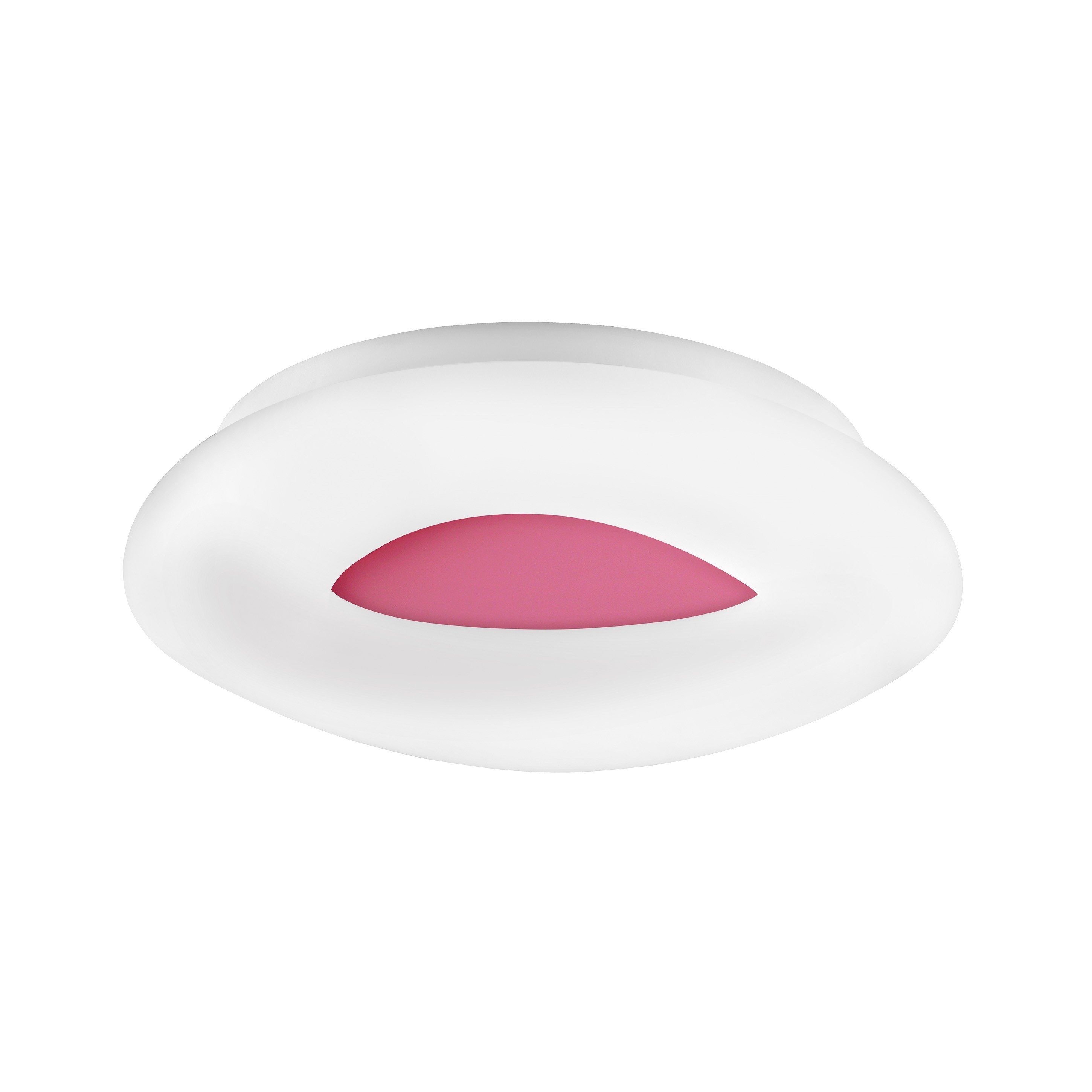 Nova Luce Cia - plafonnier - Ø ,5 cm - 38W LED dimmable inclus - rose