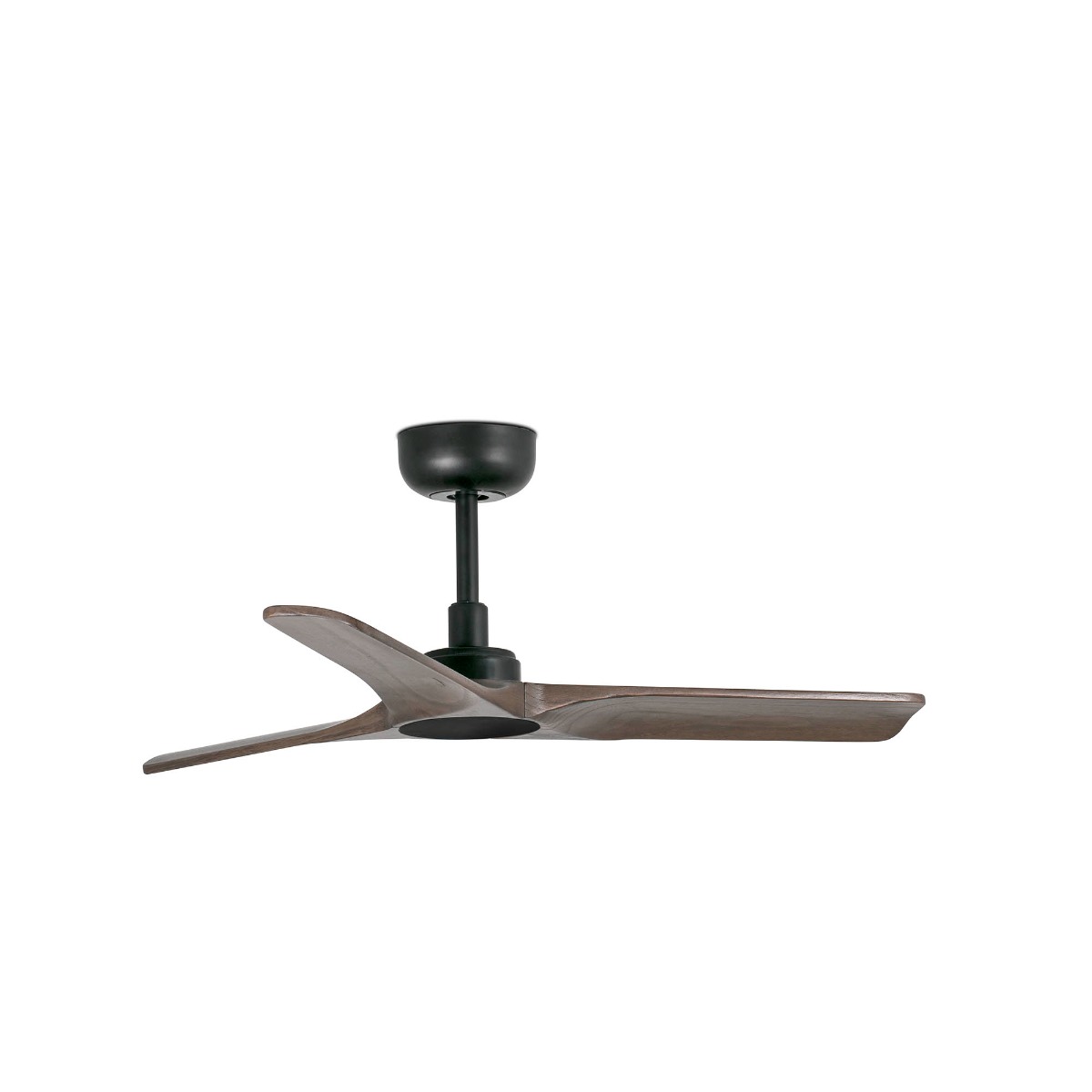 Faro Heywood - ventilateur de plafond - Ø cm - 6 vitesses - inclus télécommande avec minuterie - brun foncé