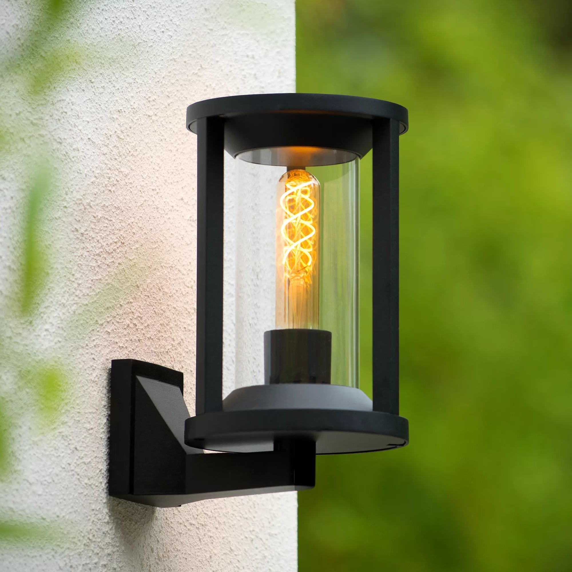 Lucide Cadix - Applique d'extérieur - ,5 x27,6 cm - IP65 - noir
