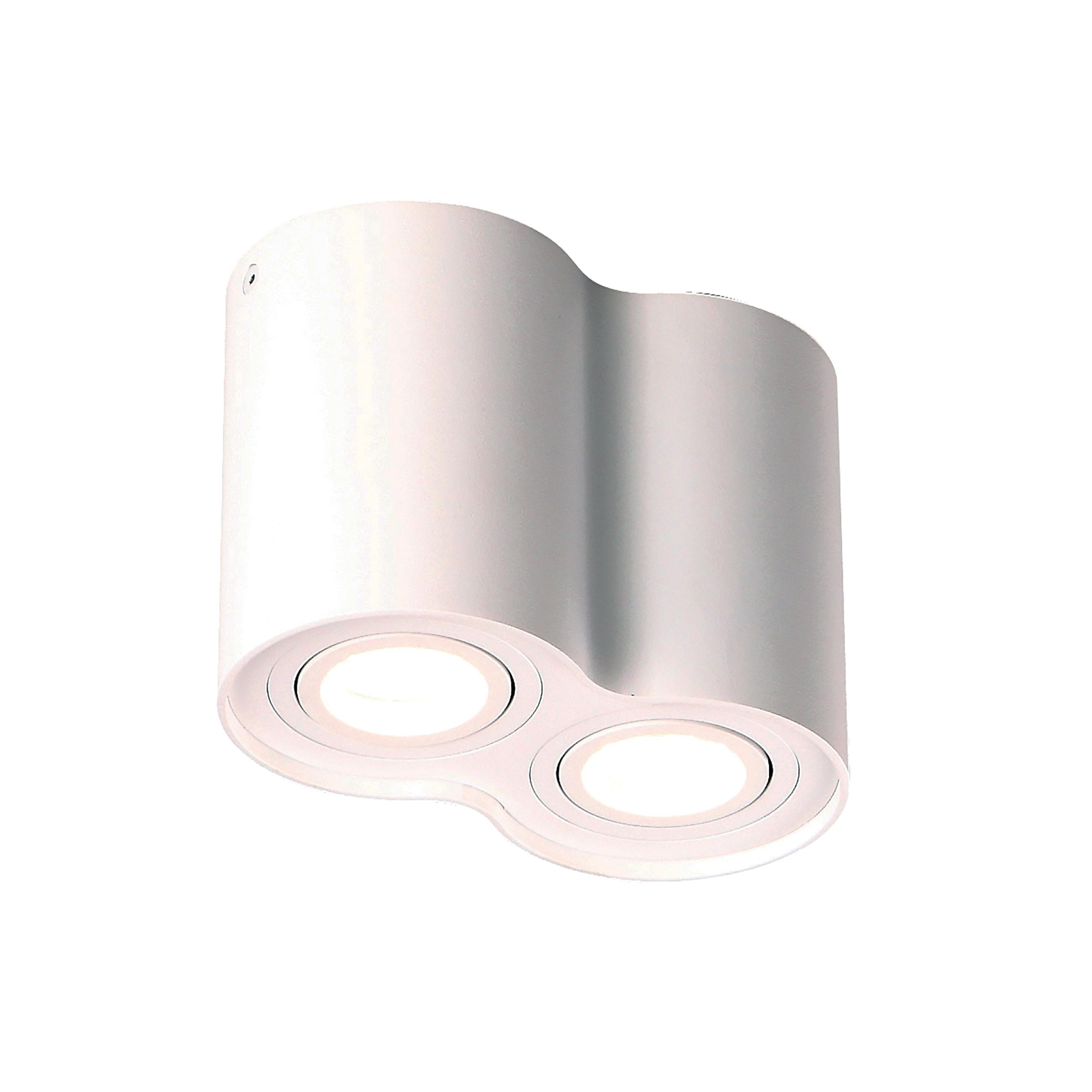 Maxlight Basic Round II - spot en saillie 2L - x - blanc