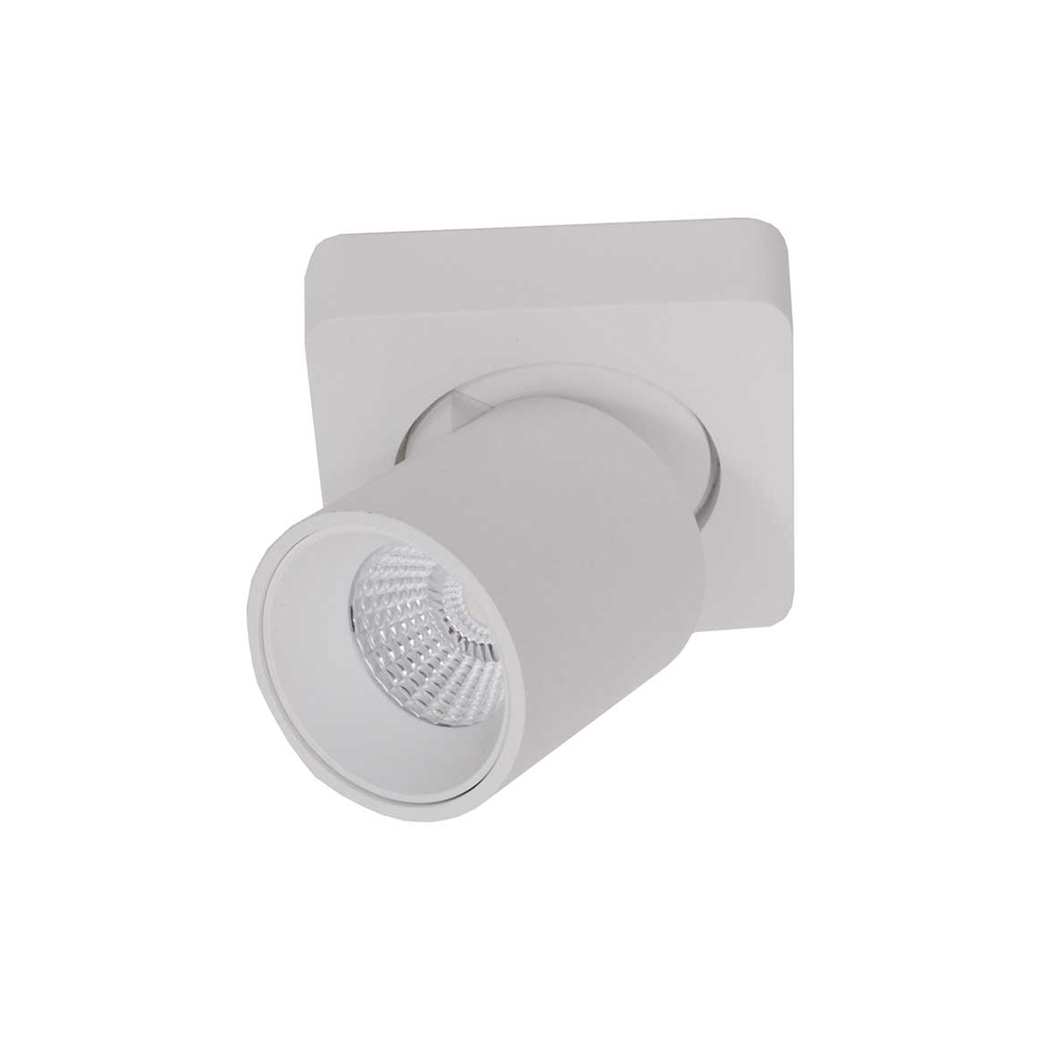 Artdelight Laguna - spot en saillie 1L - x 9,5 cm - 6W LED dimmable inclus - blanc