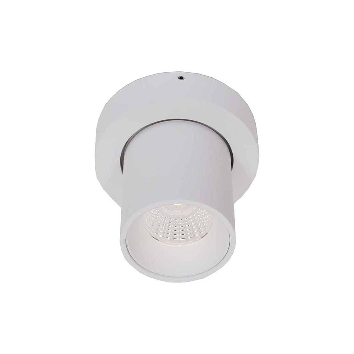 Artdelight Laguna - spot en saillie 1L - Ø ,5 cm - 6W LED dimmable inclus - blanc