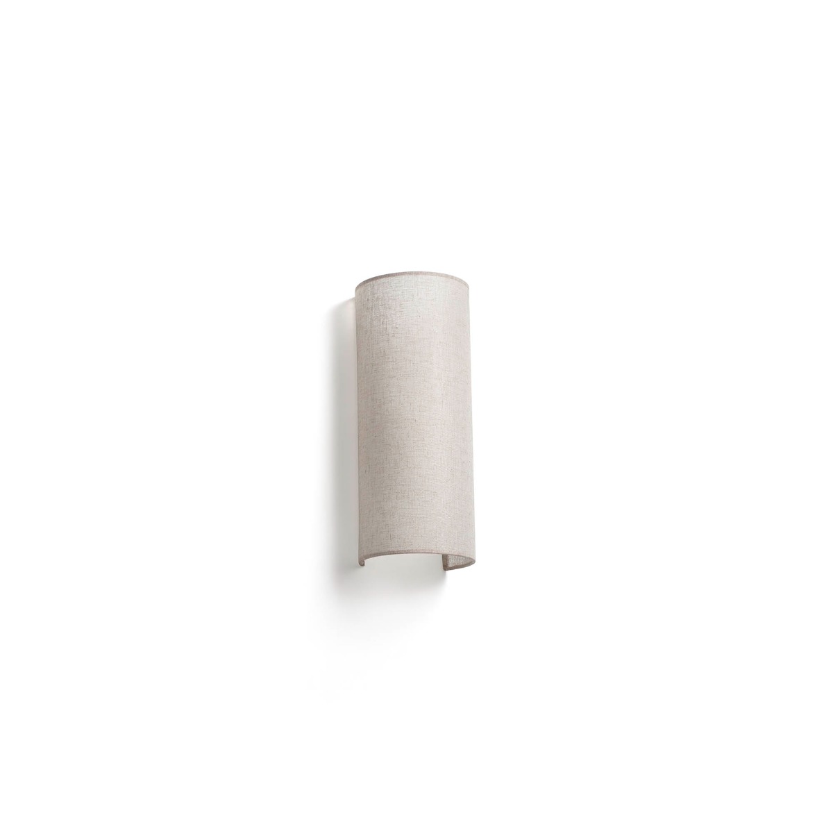 Faro Otton long & round - applique murale - 12,5 x 14,8 x - jute clair