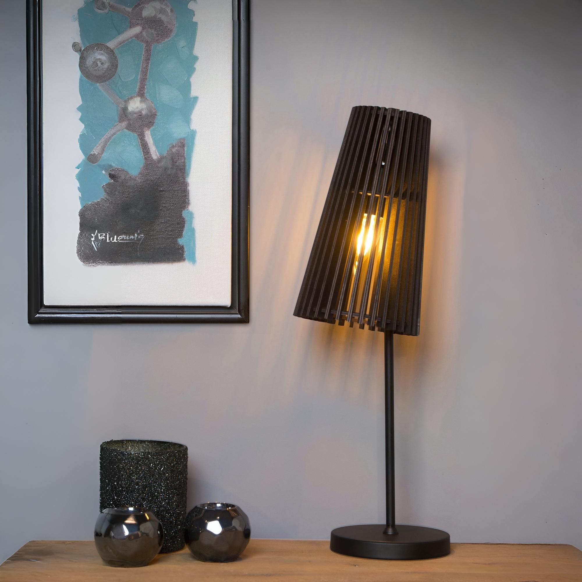 Lucide Noralie - lampe à poser - ,5 x - noir