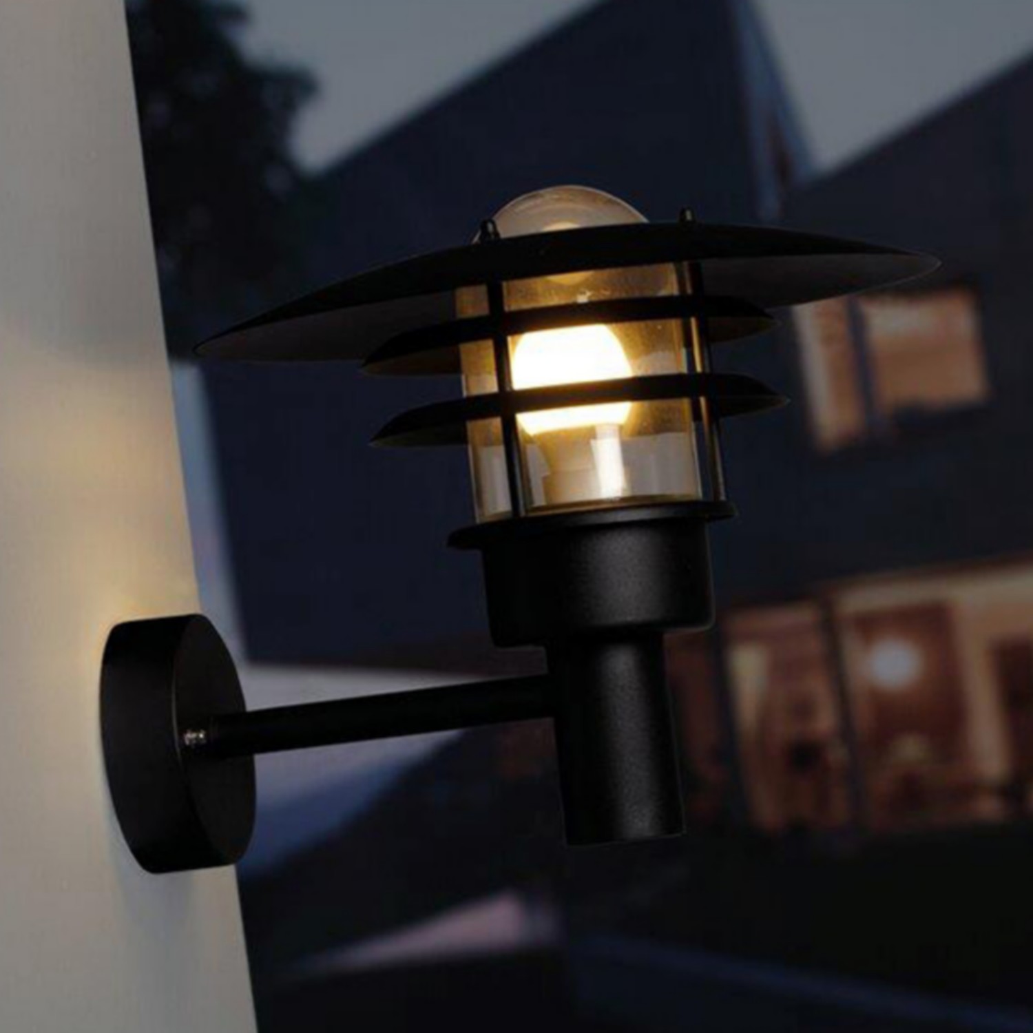 Nordlux Lønstrup - applique d"extérieur - ,5 cm - IP44 - noir — vue 3