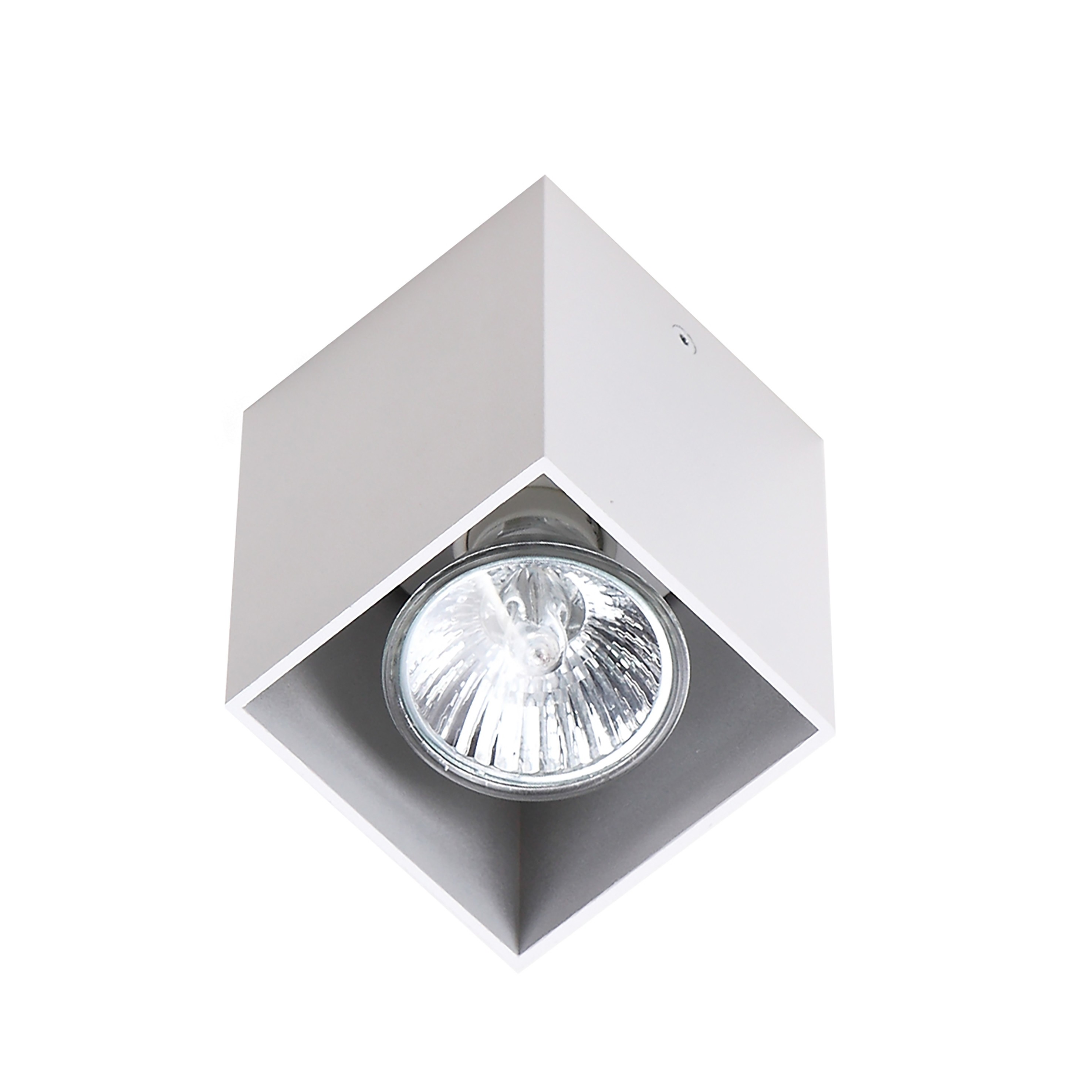 Maxlight Pet Square - plafonnier - Ø cm - blanc