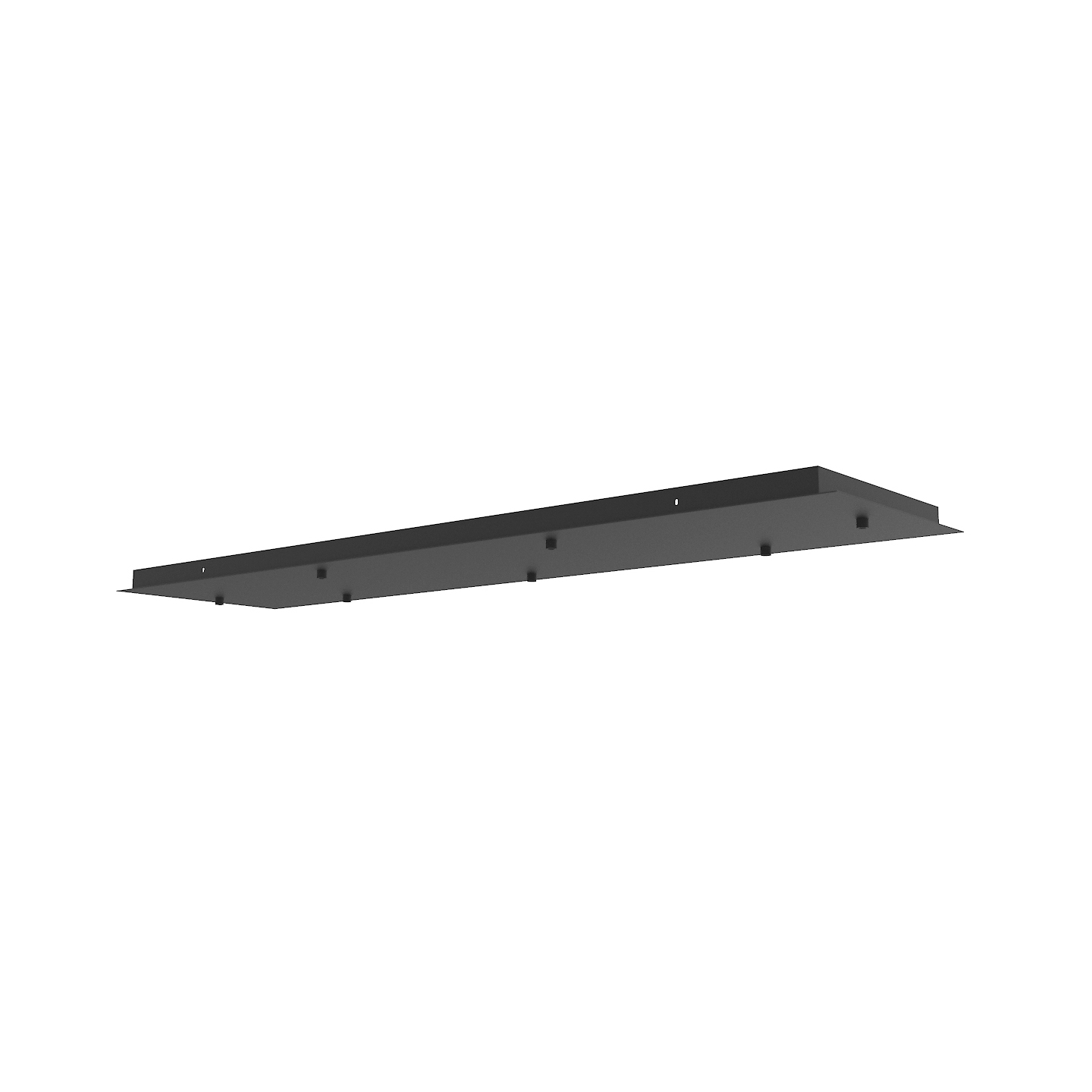 Artdelight Plate - plaque de plafond pour 7 points lumineux - x 3 cm - noir