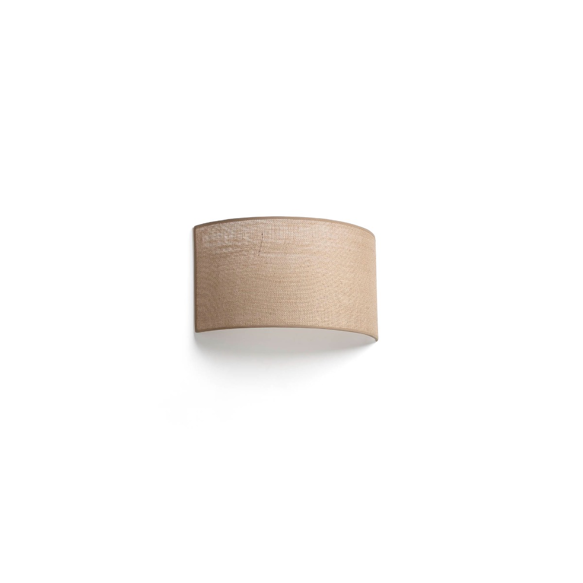 Faro Otton curve - applique - 11,5 x ,5 cm - jute
