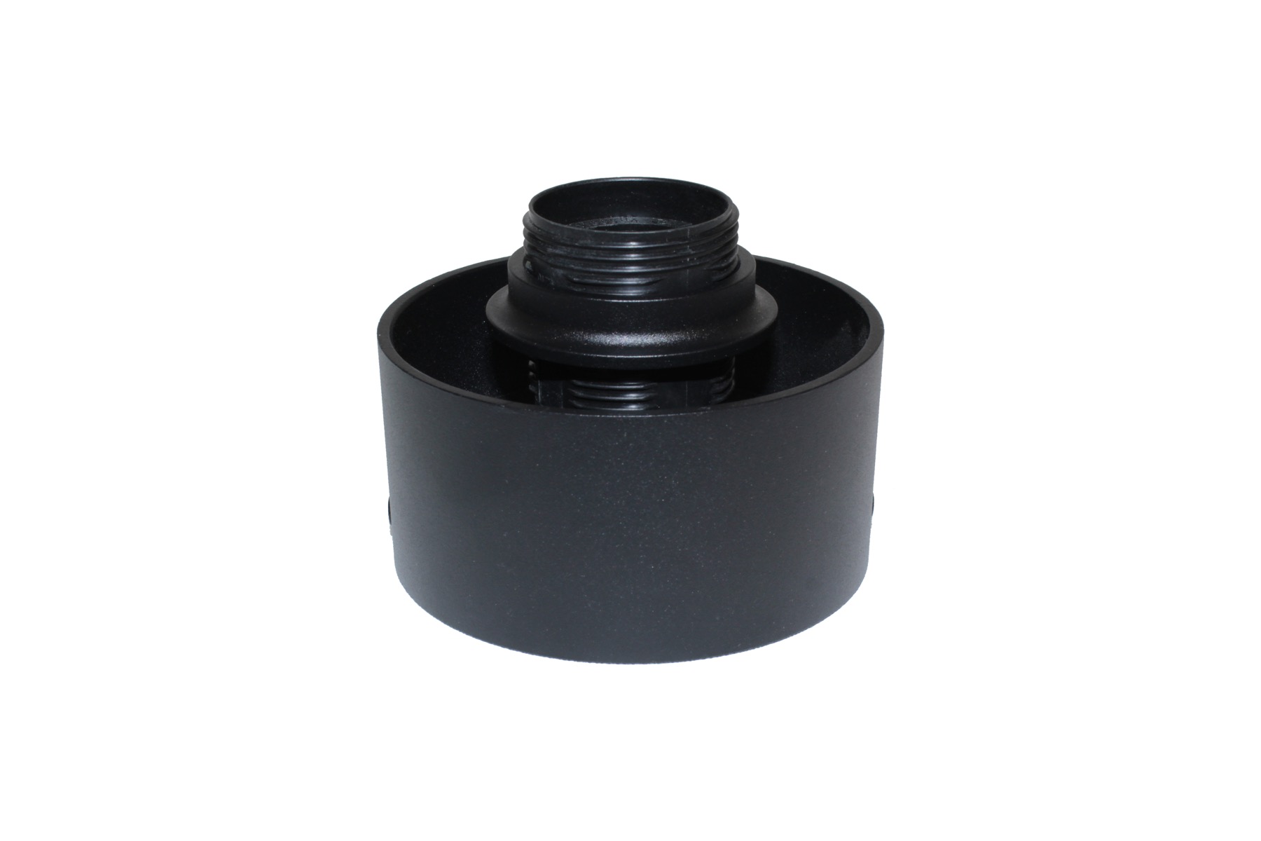 Artdelight Rosario - support de lampe pour PL 202 - Ø10,5 x 9,5 cm - noir