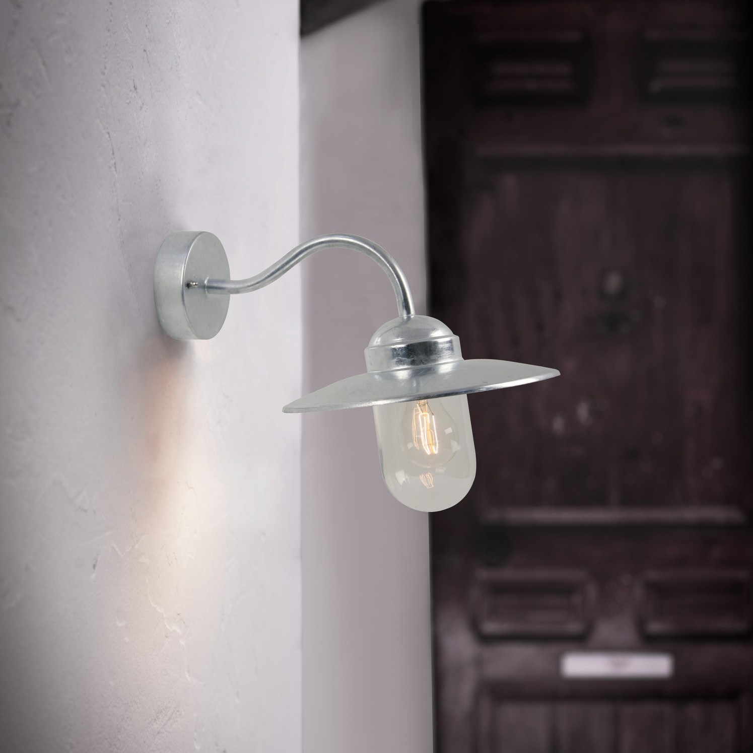 Nordlux Luxembourg - applique extérieure - cm - IP54 - acier galvanisé