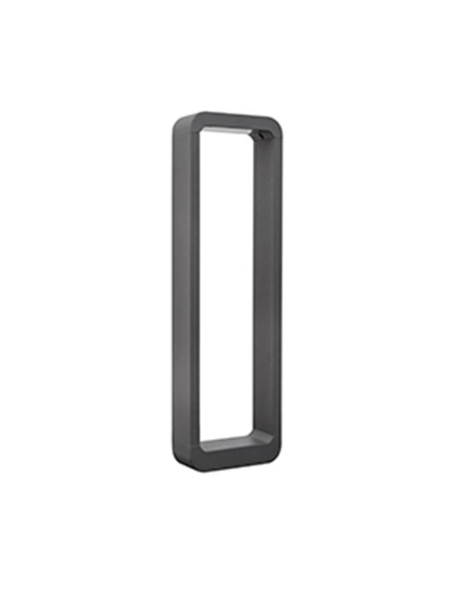 Nova Luce Ned - lampe de jardin - x - 6W LED inclus - IP54 - gris foncé