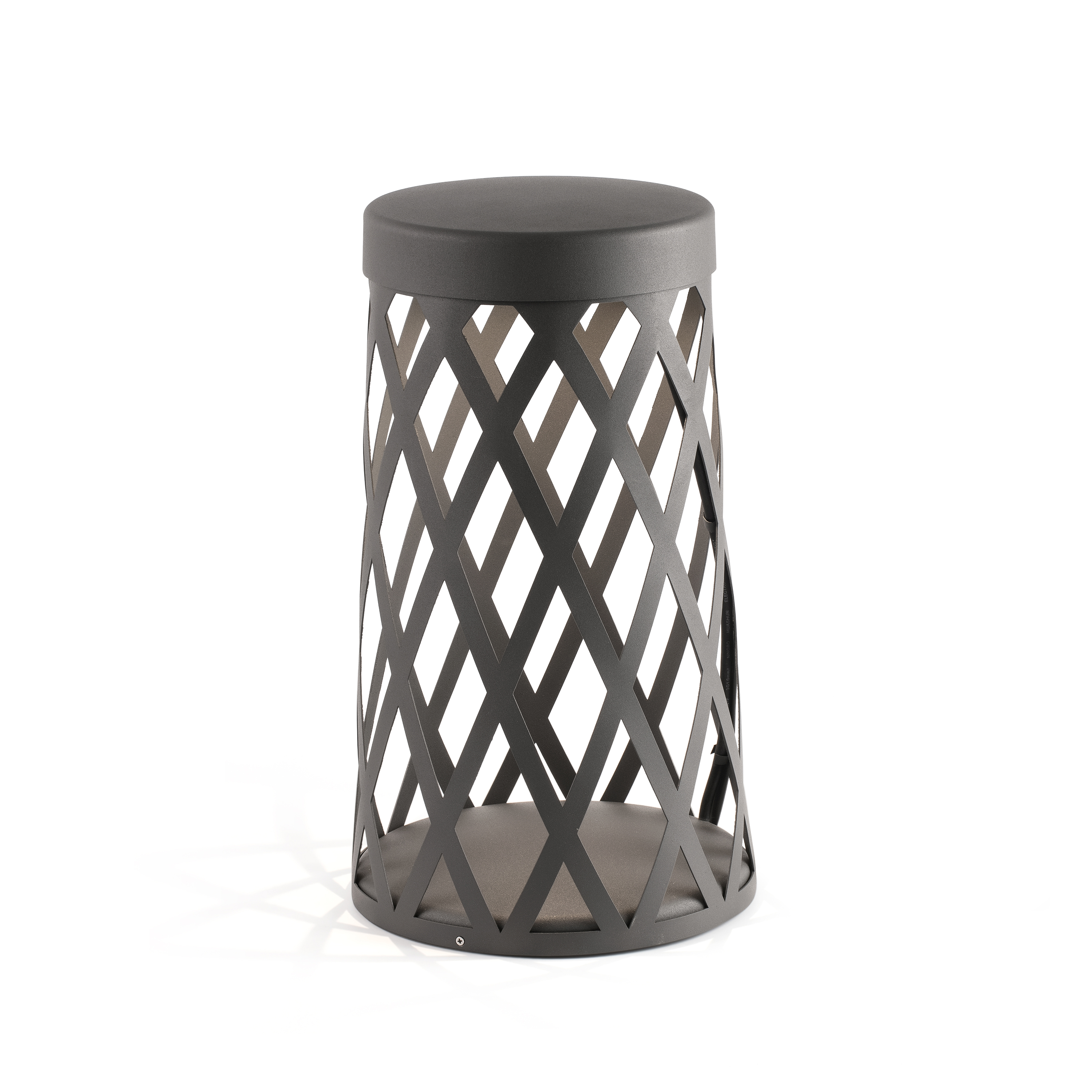 Faro Shadow - lampe de jardin - Ø cm - 11W LED inclus - IP65 - gris foncé