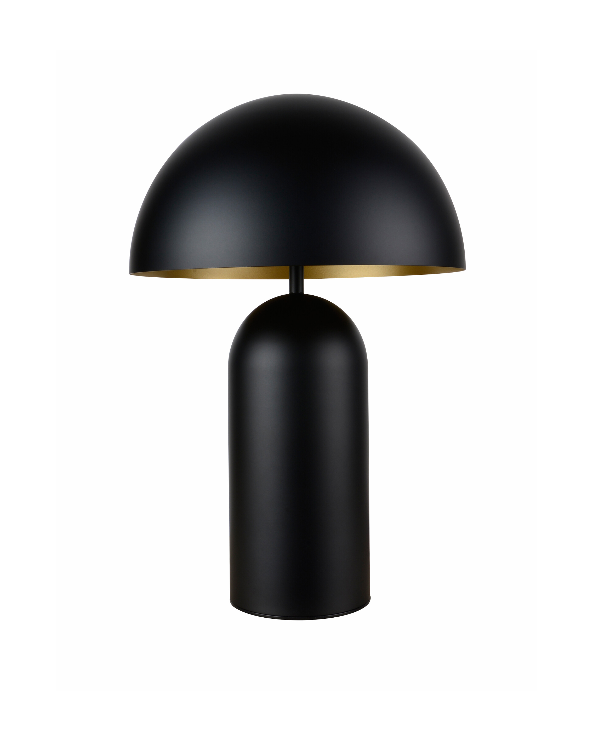 Artdelight Best - lampe à poser - Ø ,5 cm - noir/doré