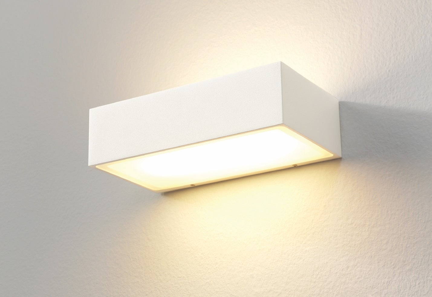 Artdelight Eindhoven150 - applique murale - 18,2 x cm - W LED dimmable inclus - IP54 - blanc