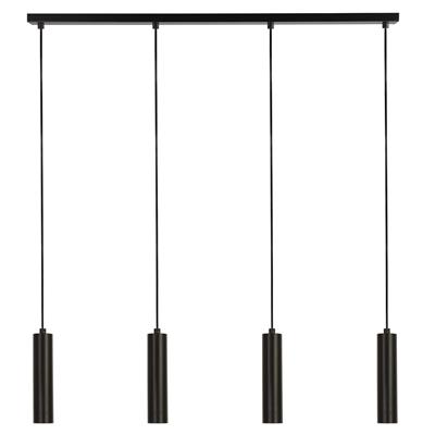 Searchlight Dulwich - lampe suspendue 4L - x - noir
