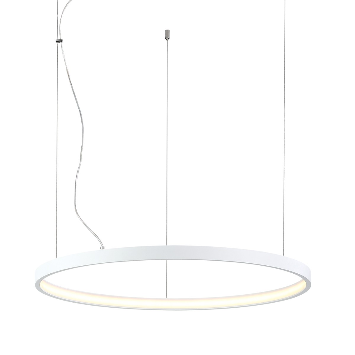 VK Lighting Circulus - lampe suspendue - Ø 65,9 x - 30W LED dimmable inclus - blanc