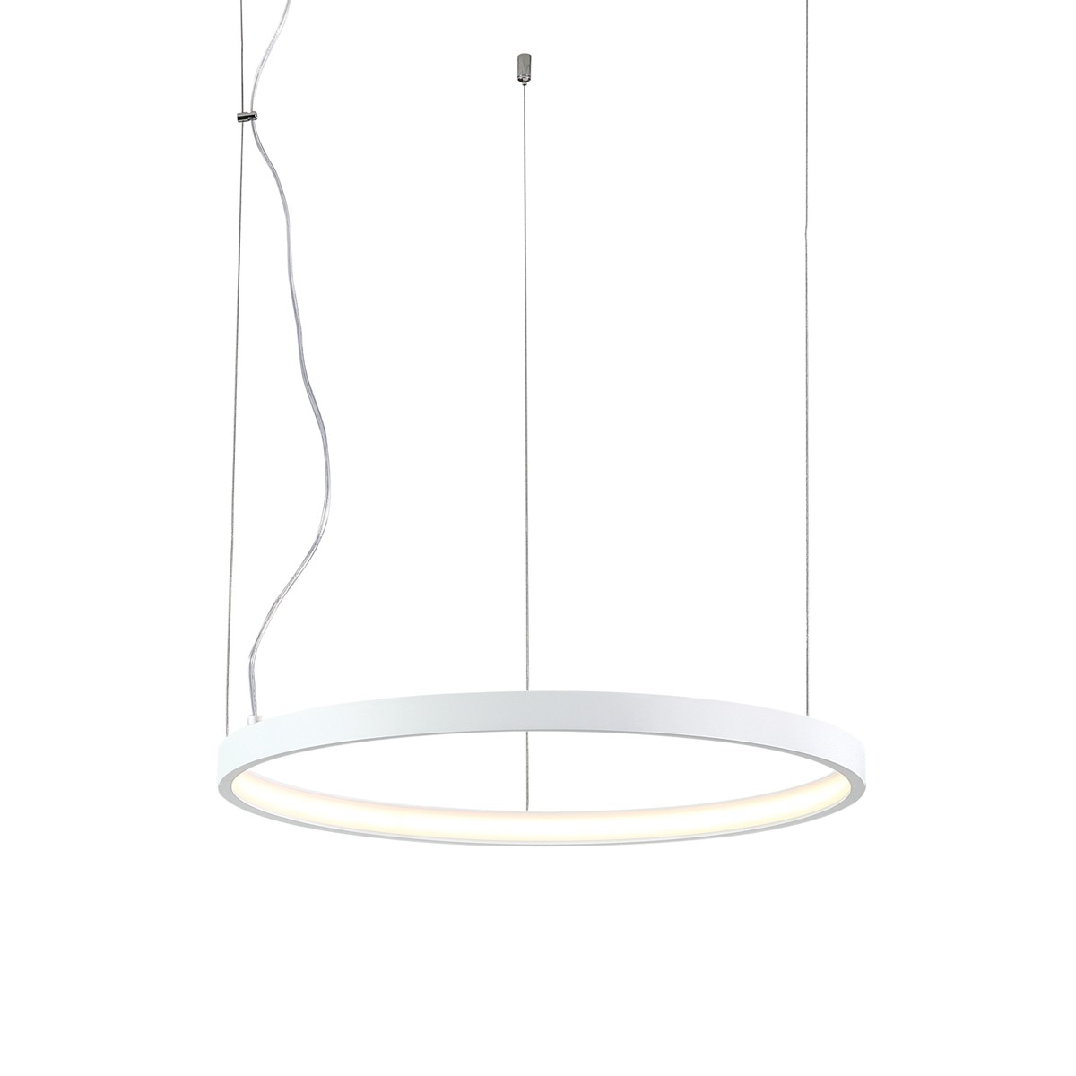 VK Lighting Circulus - lampe suspendue - Ø 52,7 x - 24W LED dimmable inclus - blanc