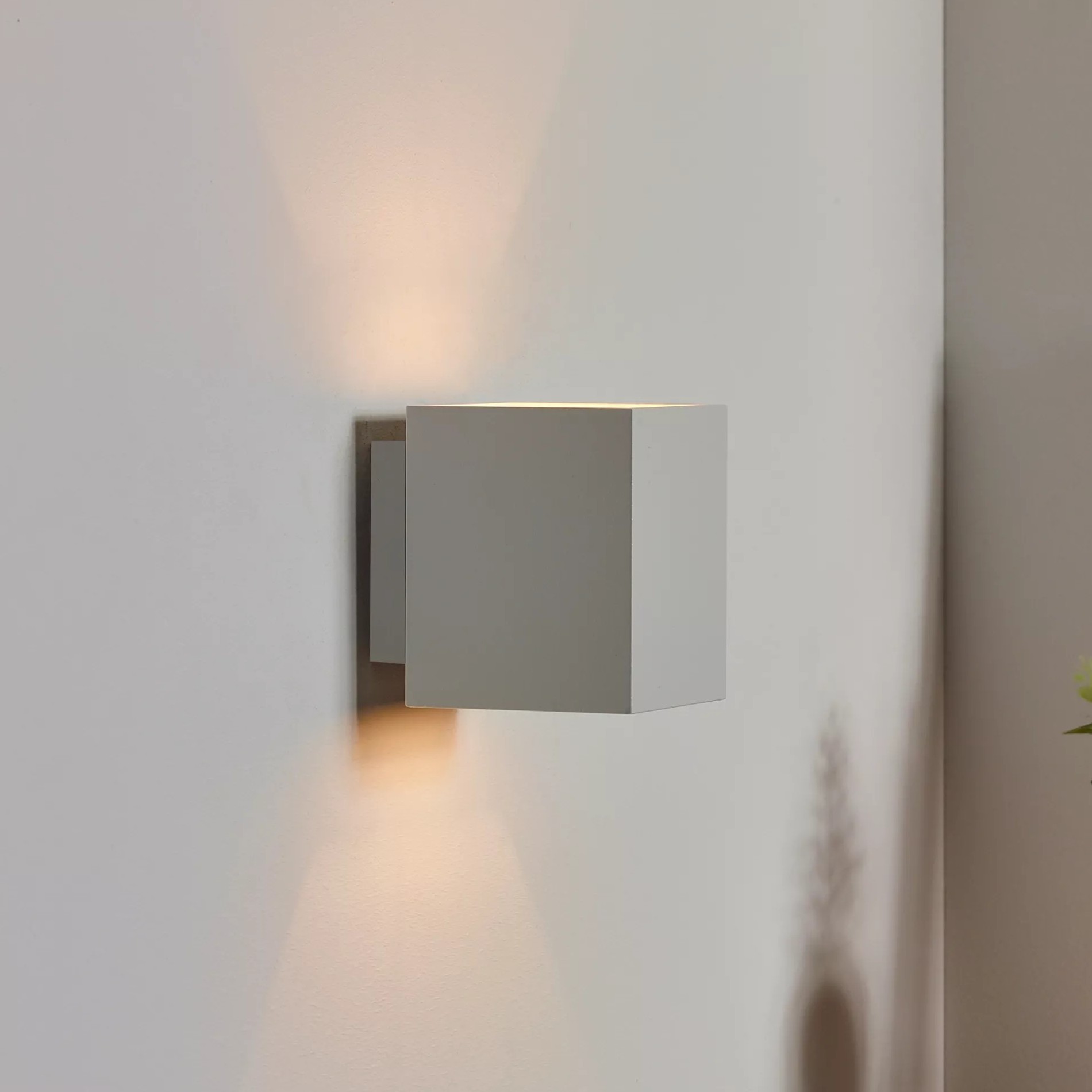 Lucide Xera - applique murale - ,2 x - blanc
