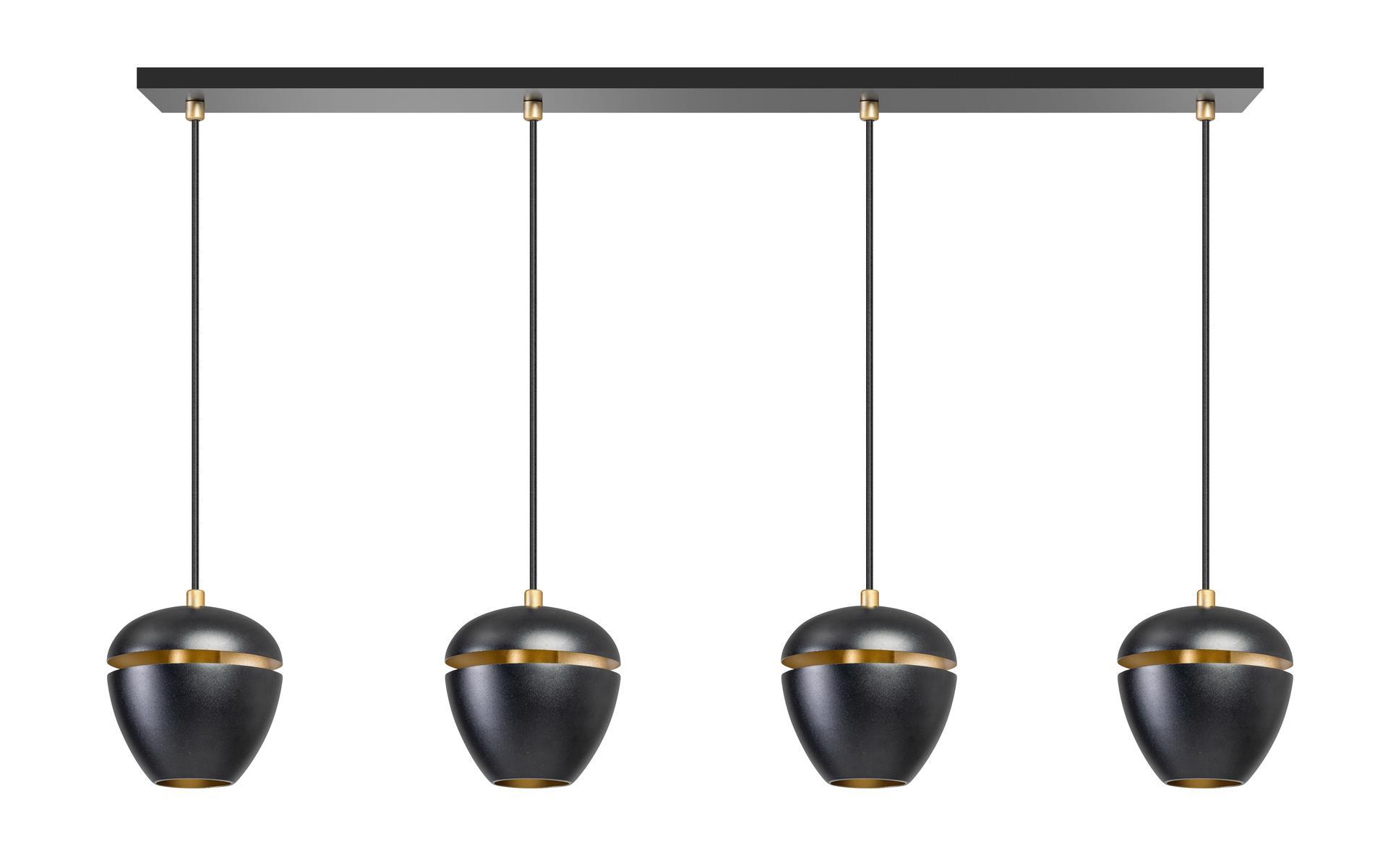ETH Claire - suspension - Ø cm - noir et laiton — vue 4