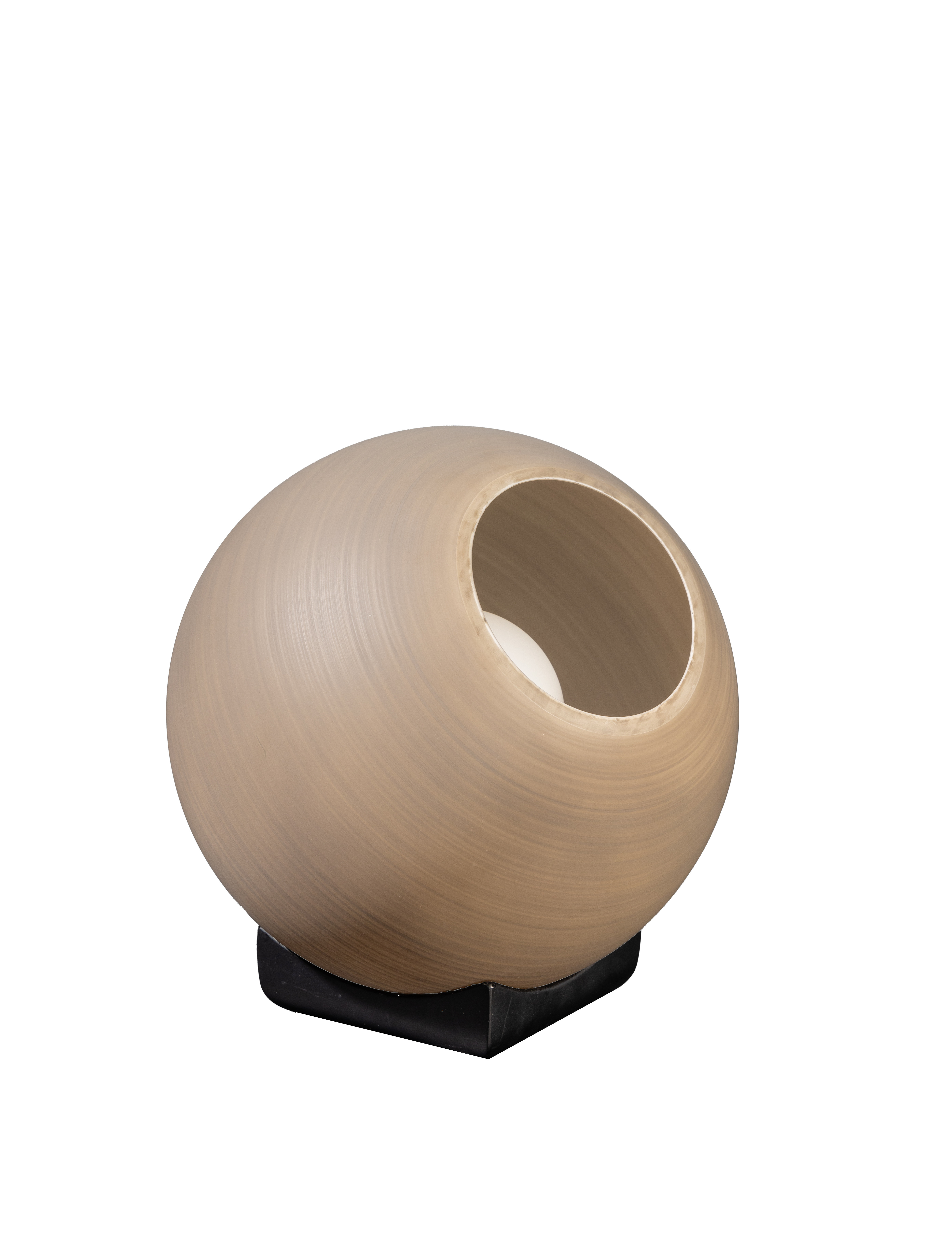 ETH Orb Saturn - lampe de table - Ø cm - noir et taupe