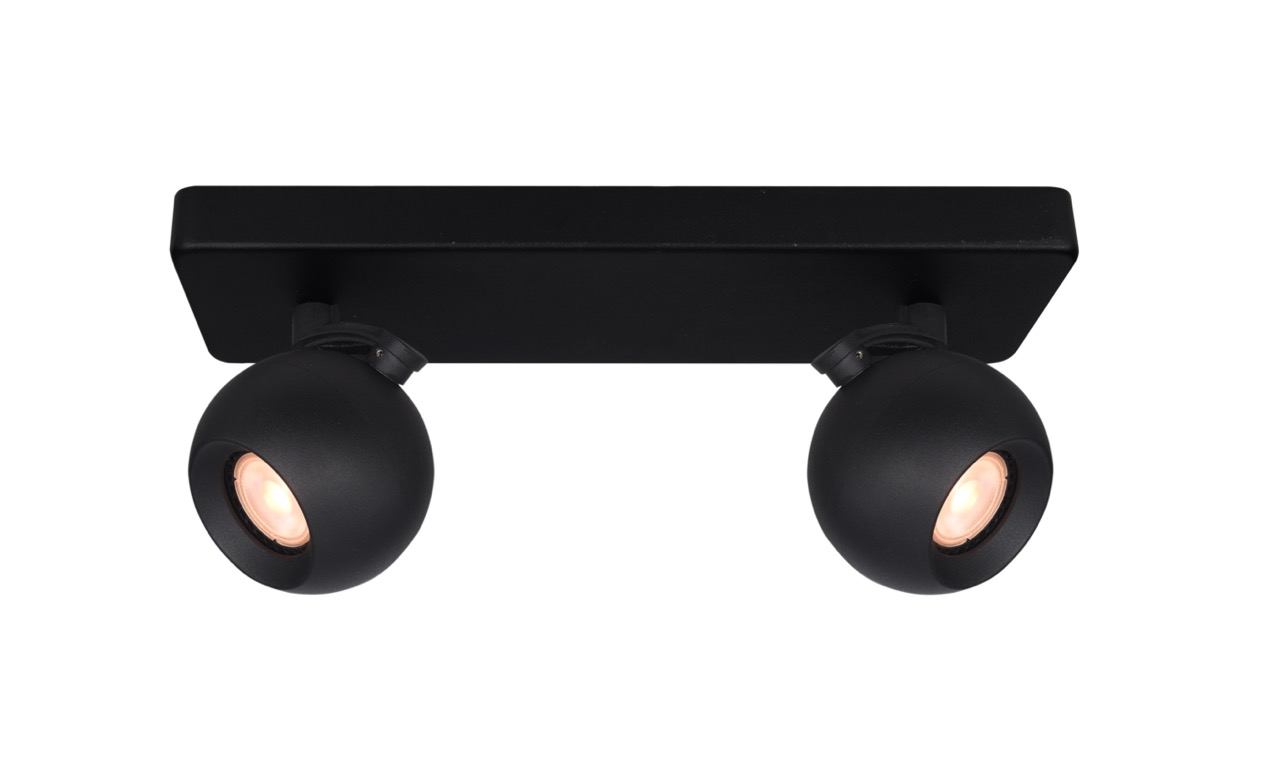 Artdelight Bolero - spot en saillie - x 12,7 cm - noir