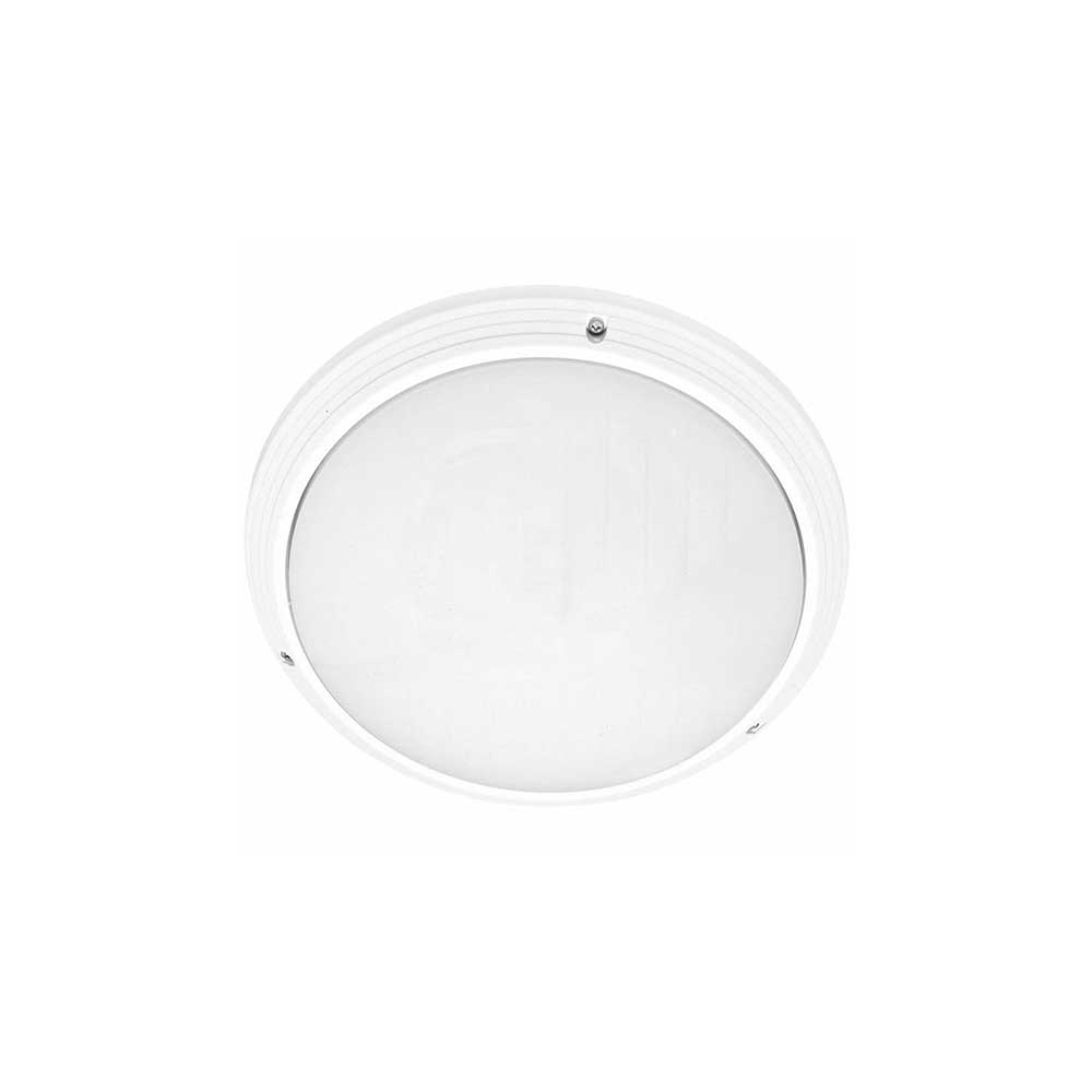 Artdelight Ivela - plafonnier de salle de bains - Ø ,1 cm - IP65 - blanc