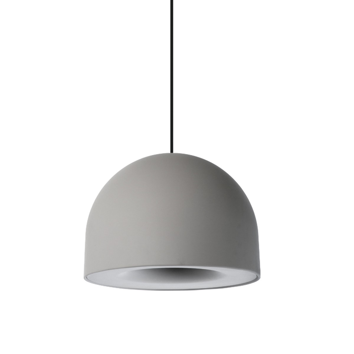 VK Lighting Koula - lampe suspendue - Ø cm - gris