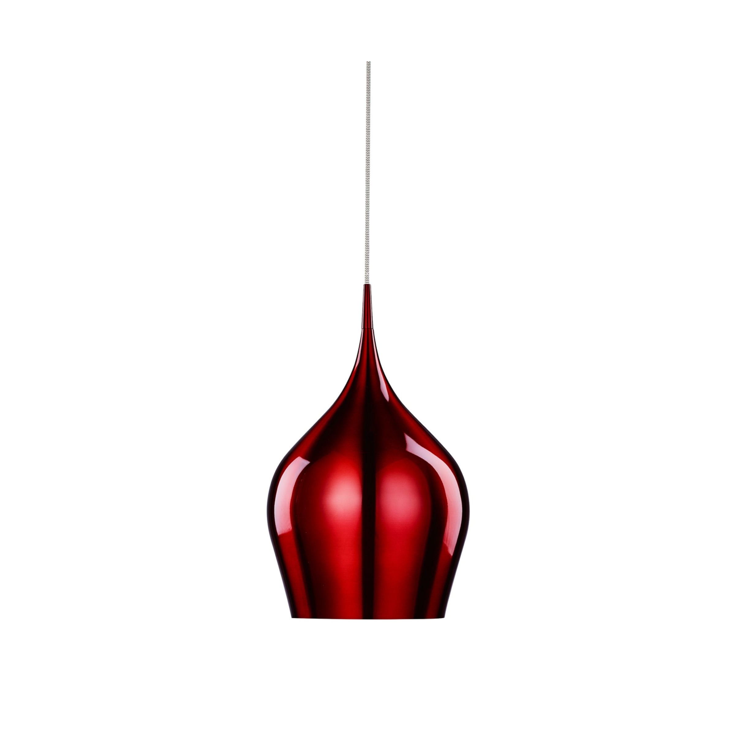Searchlight Vibrant - lampe suspendue - Ø cm - couleur vin