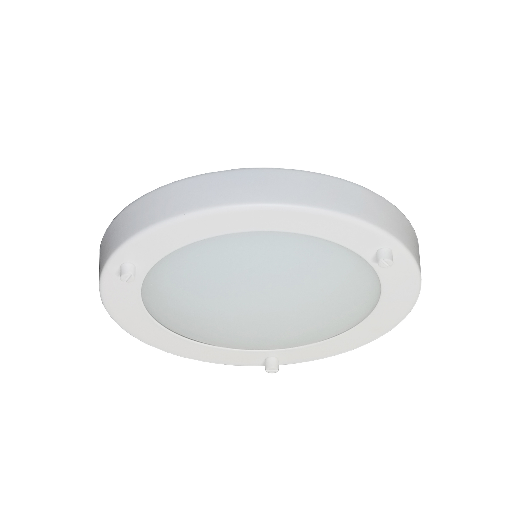 Artdelight Yuca - plafonnier de salle de bain - Ø cm - 10W LED inclus - IP44 - blanc