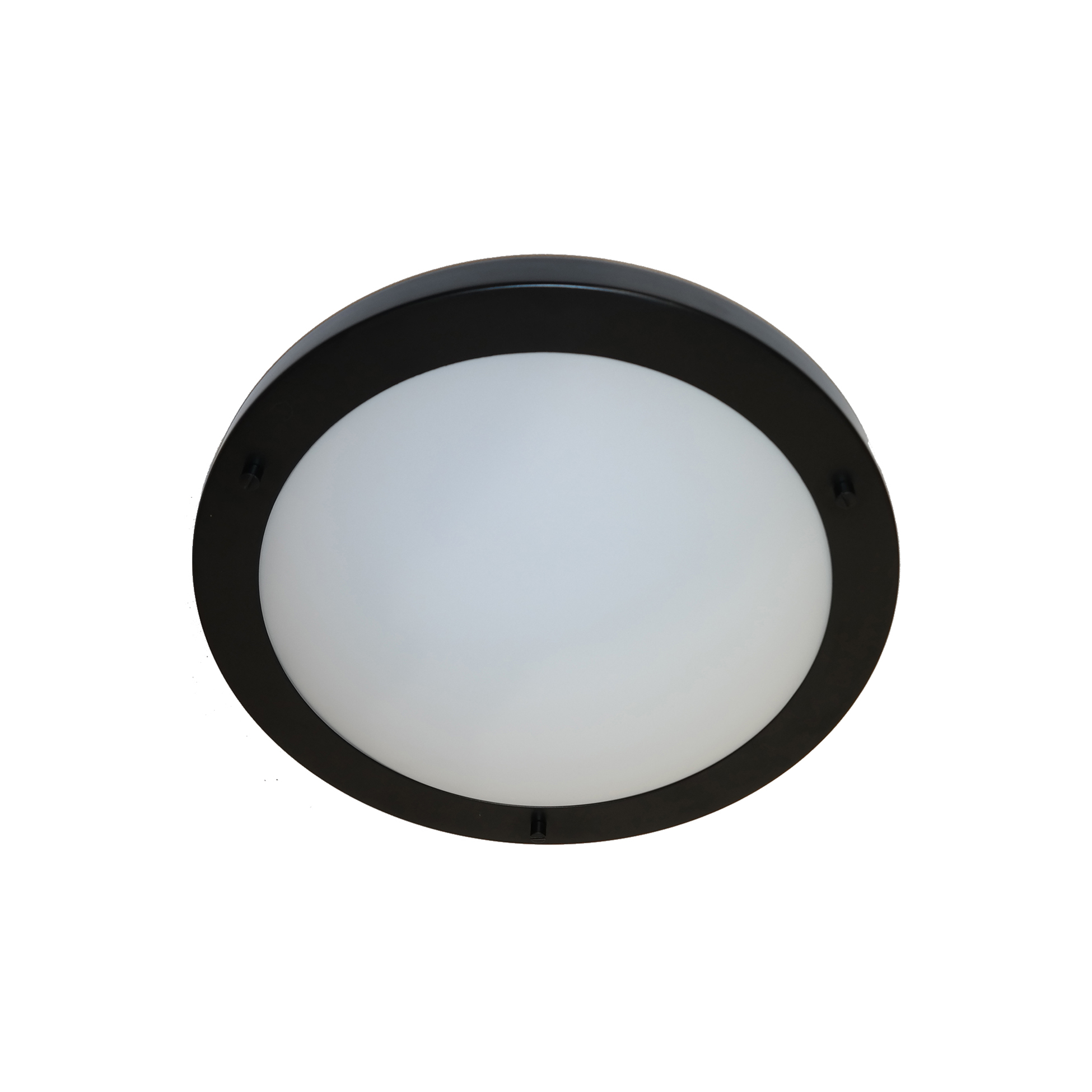 Artdelight Yuca - plafonnier de salle de bains - Ø - IP44 - noir