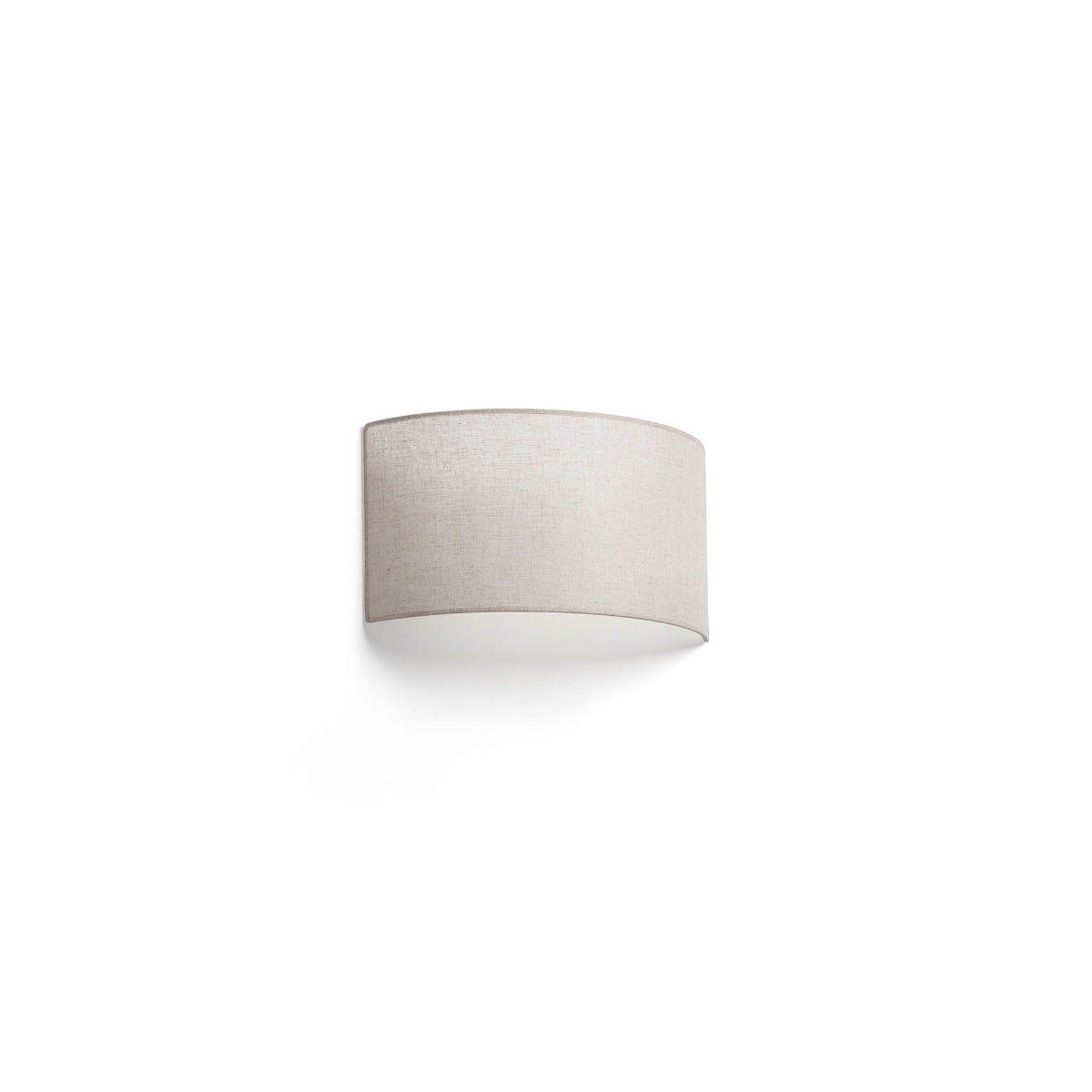 Faro Otton curve - applique - 11,5 x ,5 cm - jute clair