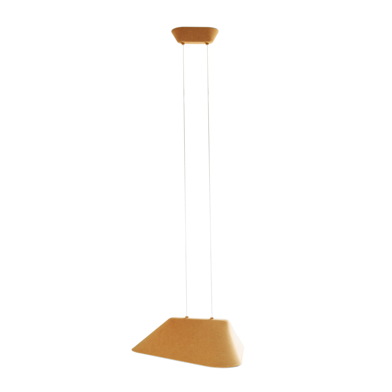 Maxlight Carbon - lampe suspendue - x - 8W LED inclus - jaune et gris