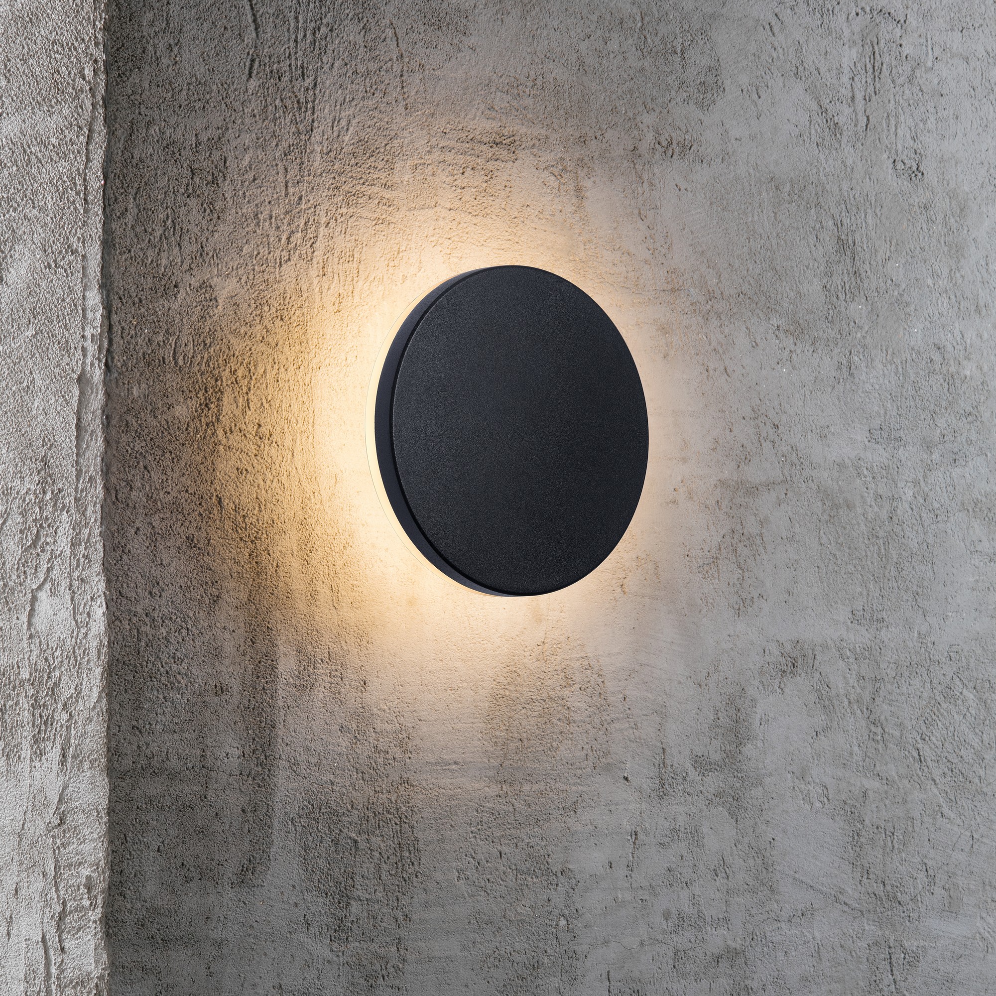 Nordlux Artego - applique murale extérieure - Ø cm - 8W LED inclus - IP54 - noir