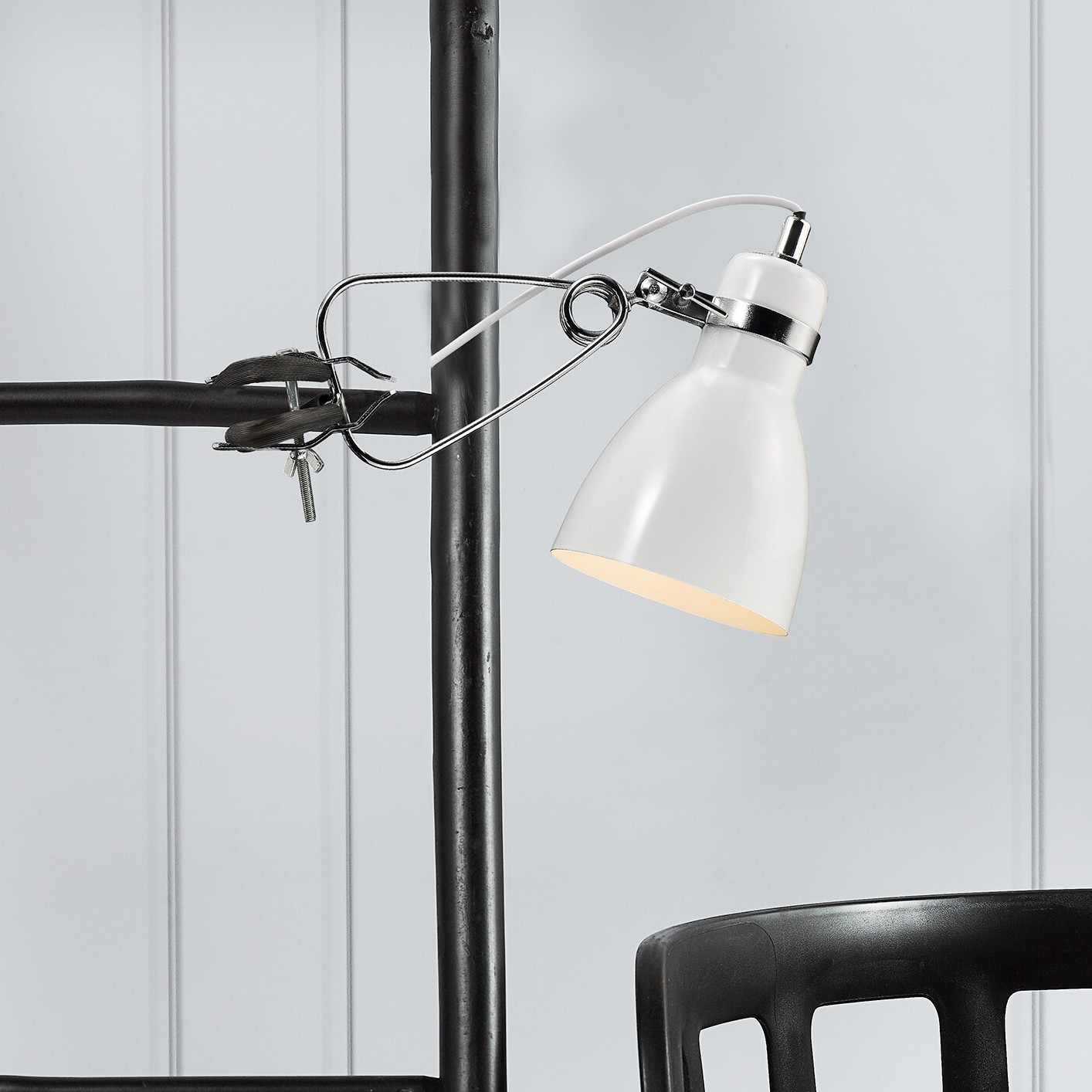 Nordlux Cyclone 11 - lampe à pince - - blanc