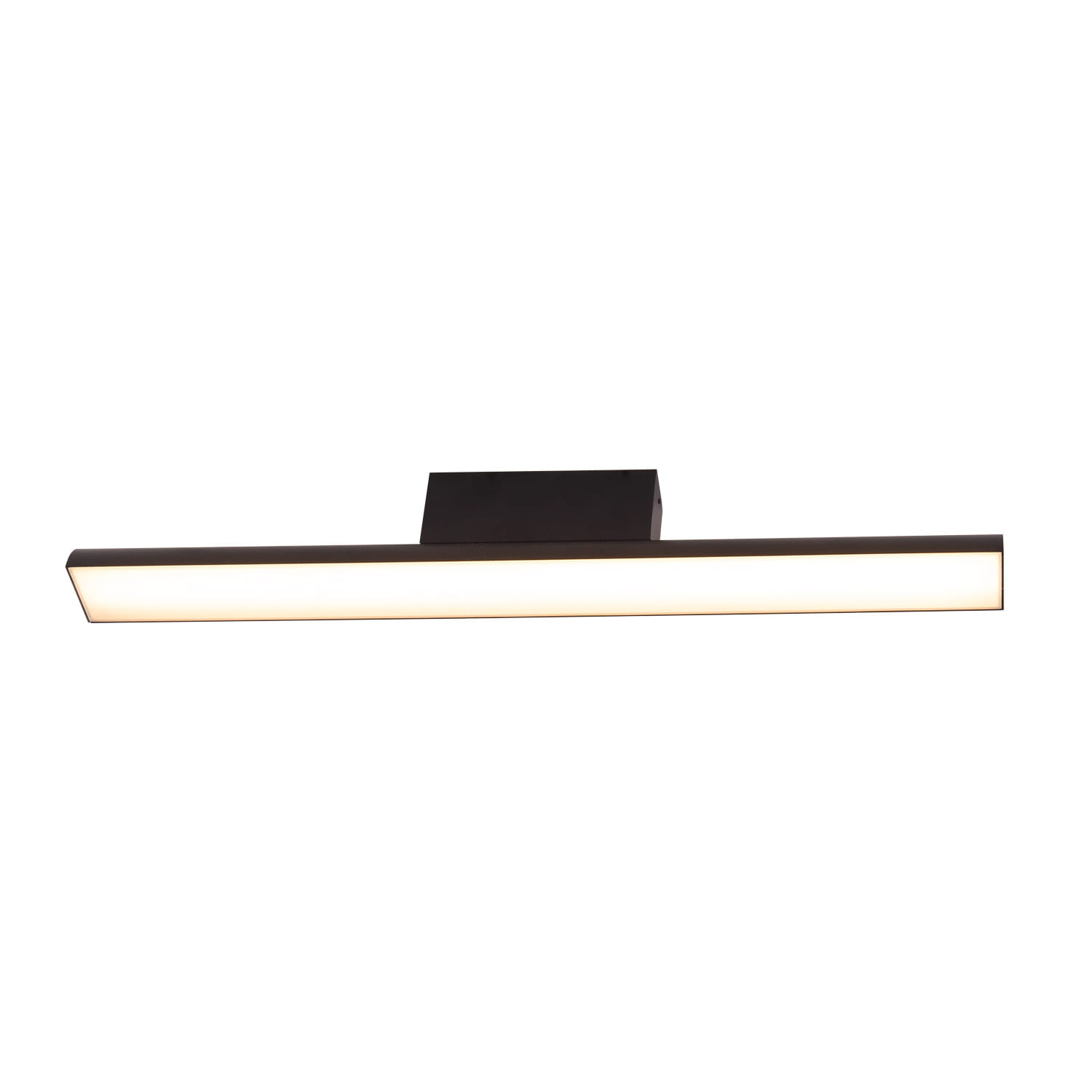 Maxlight Tampa - plafonnier - x 8,3 cm - 18W LED inclus - IP44 - noir