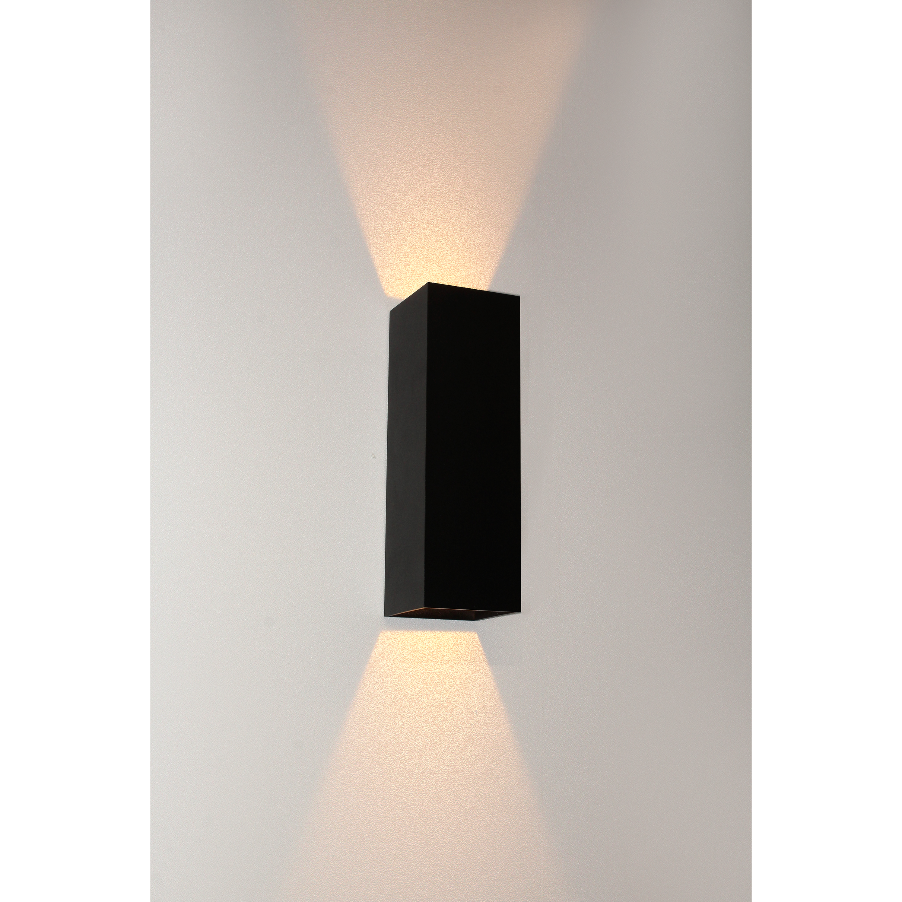 Artdelight Vegas - applique murale - x - W LED dimmable inclus - IP65 - noir