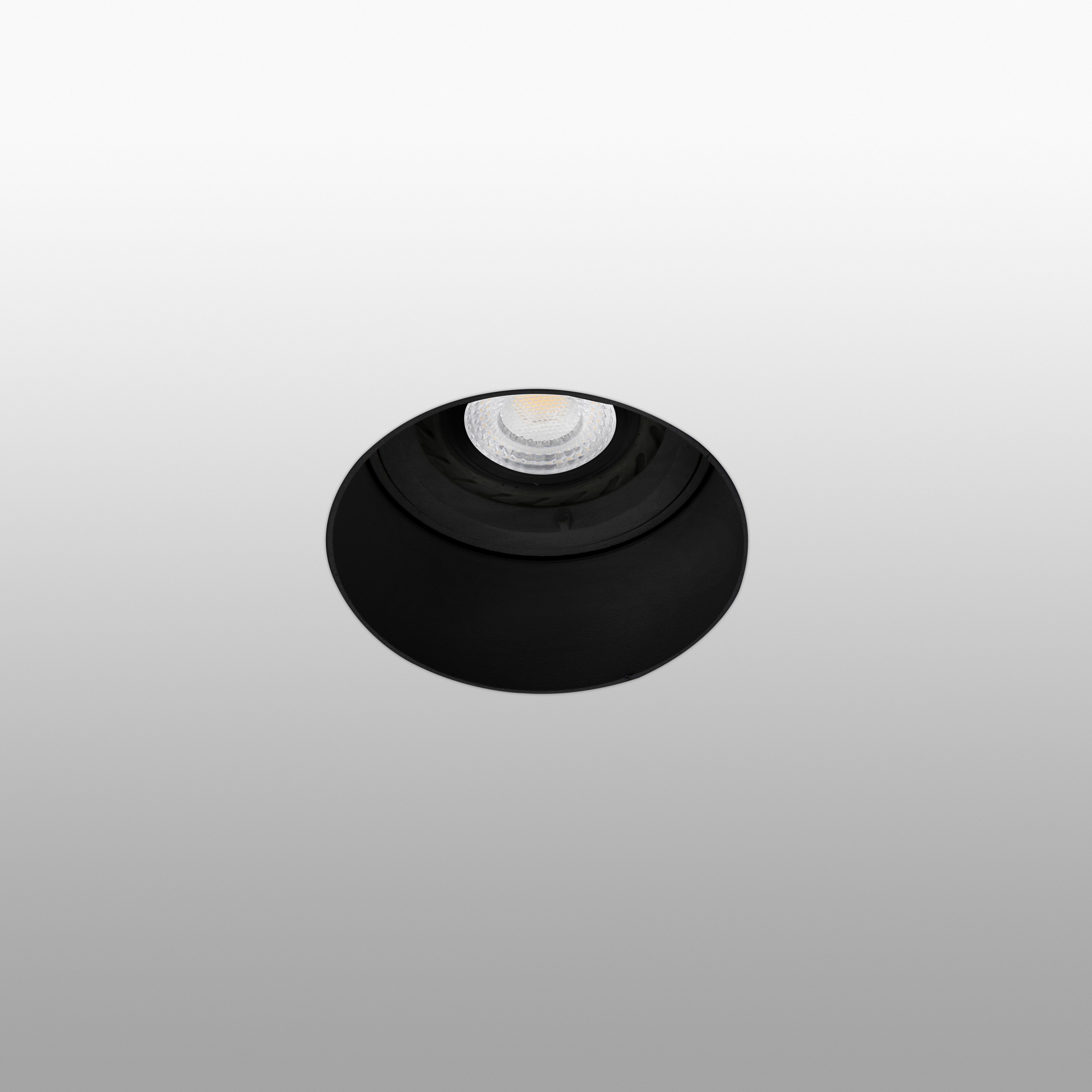 Faro Fresh Trimless - spot encastrable - Ø 120 mm, Ø 90 mm encastrable - noir mat
